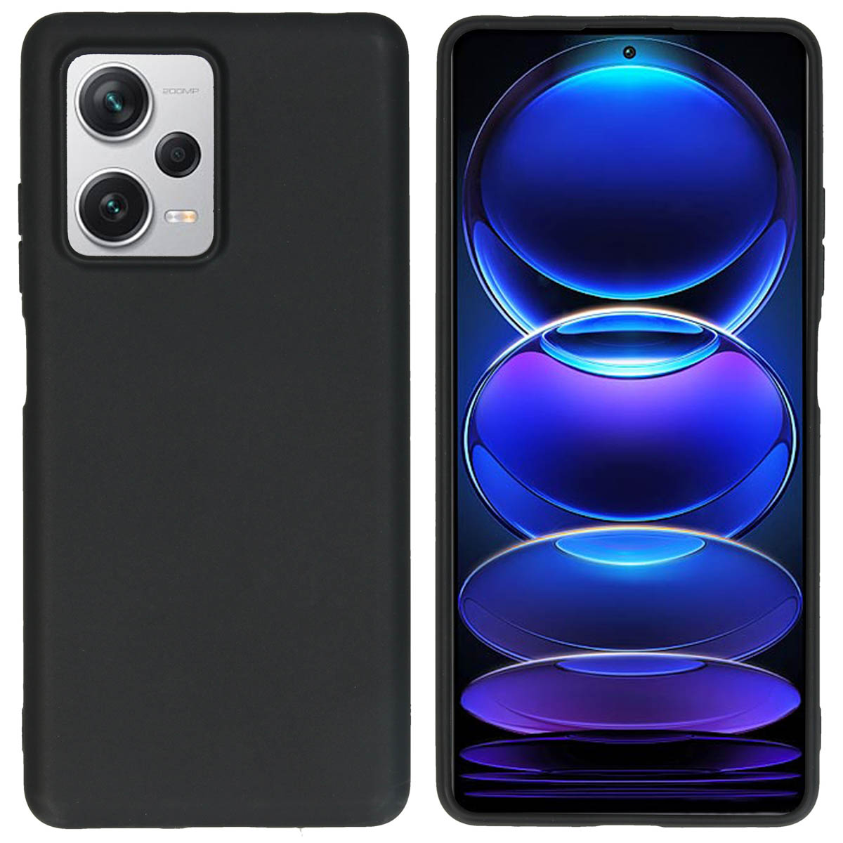 imoshion TPU Color Cover für das Xiaomi Redmi Note 12 Pro Plus - Schwarz