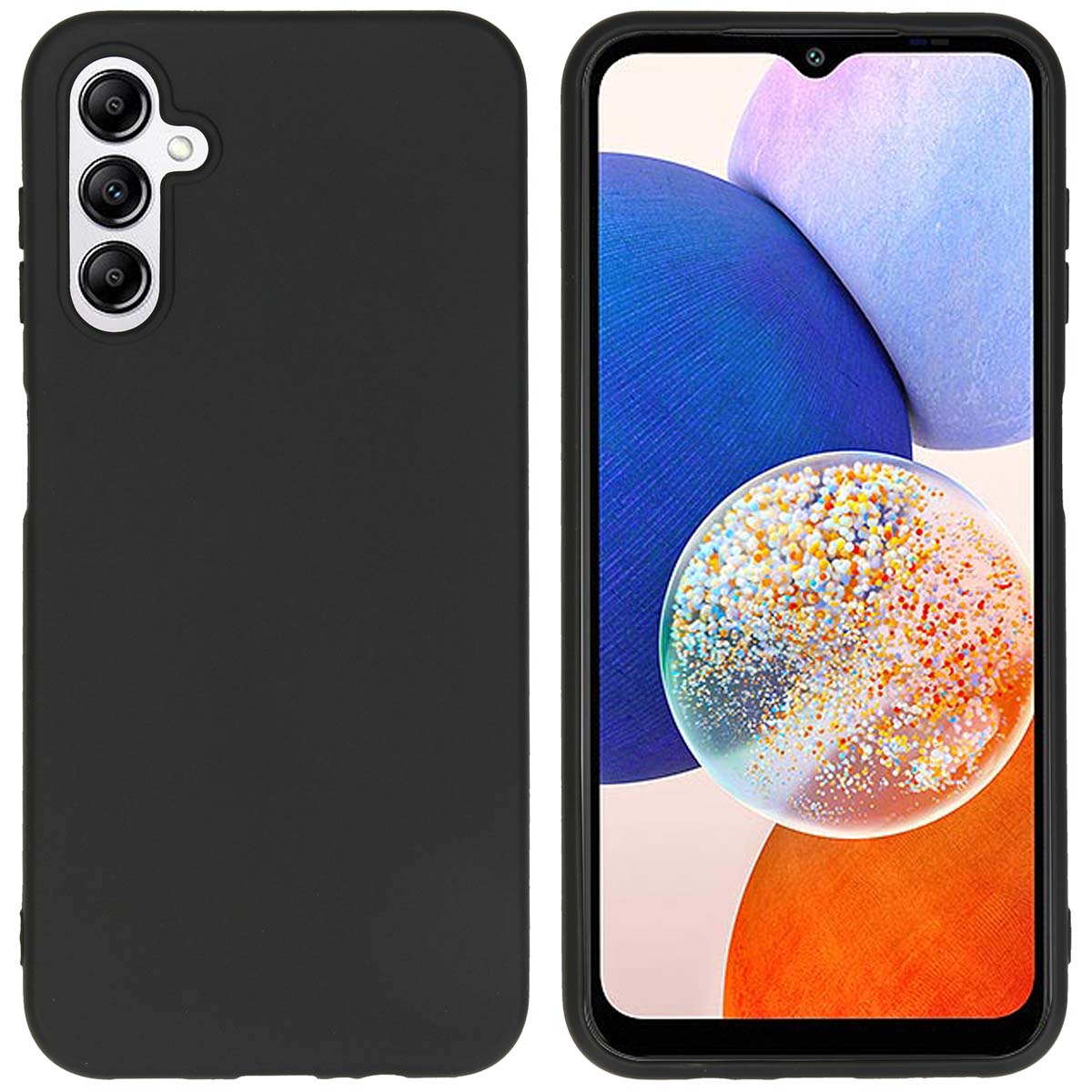 imoshion TPU Color Cover für das Samsung Galaxy A14 (5G/4G) - Schwarz