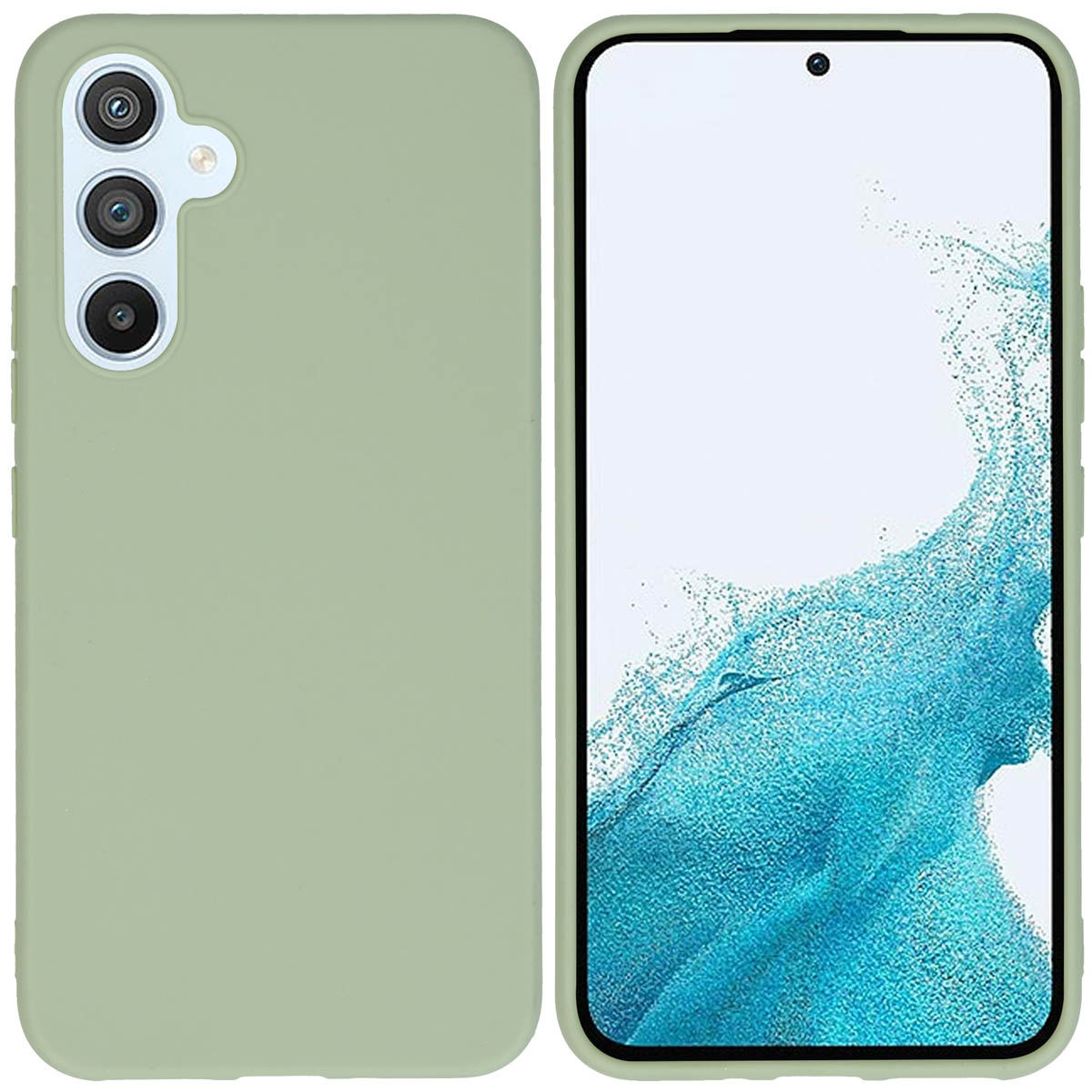imoshion TPU Color Cover für das Samsung Galaxy A54 (5G) - Olive Green