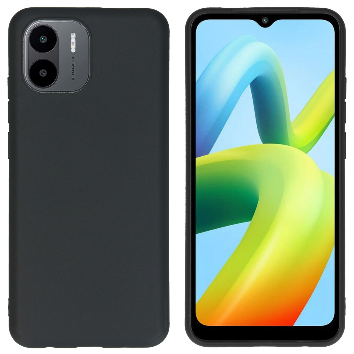 imoshion TPU Color Cover für das Xiaomi Redmi A1 / A2 - Schwarz