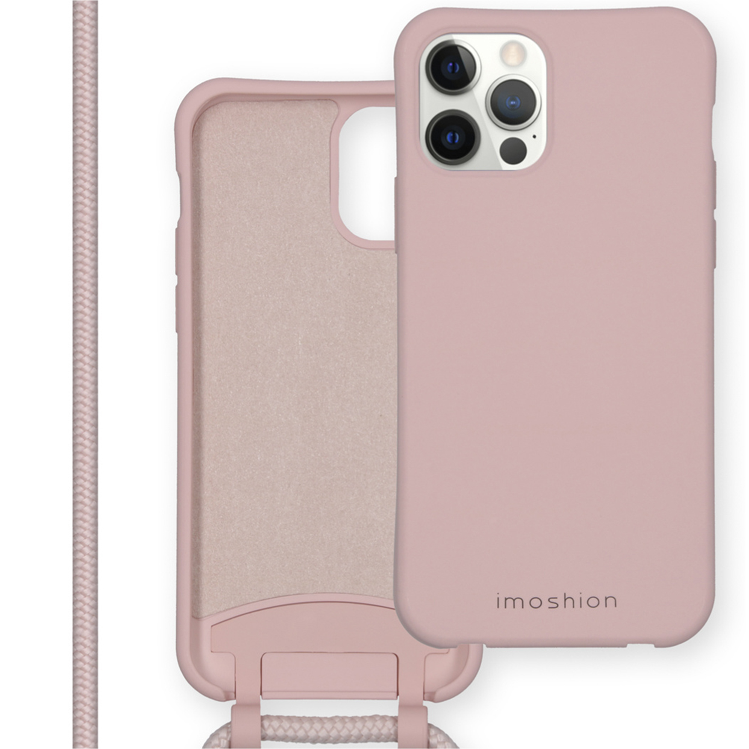 imoshion Color Backcover mit abtrennbarem Band für das Apple iPhone 12 Pro Max - Rosa