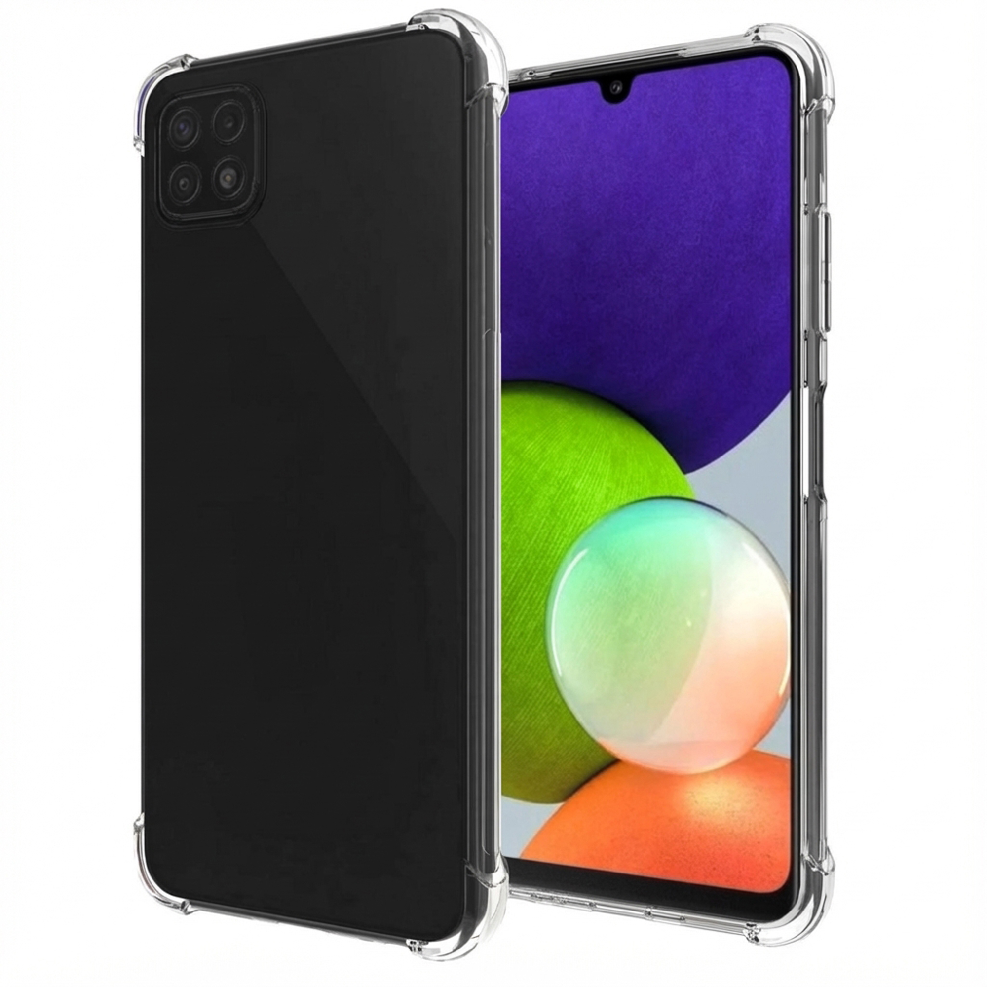 imoshion Shockproof Case für das Samsung Galaxy A22 (5G) - Transparent