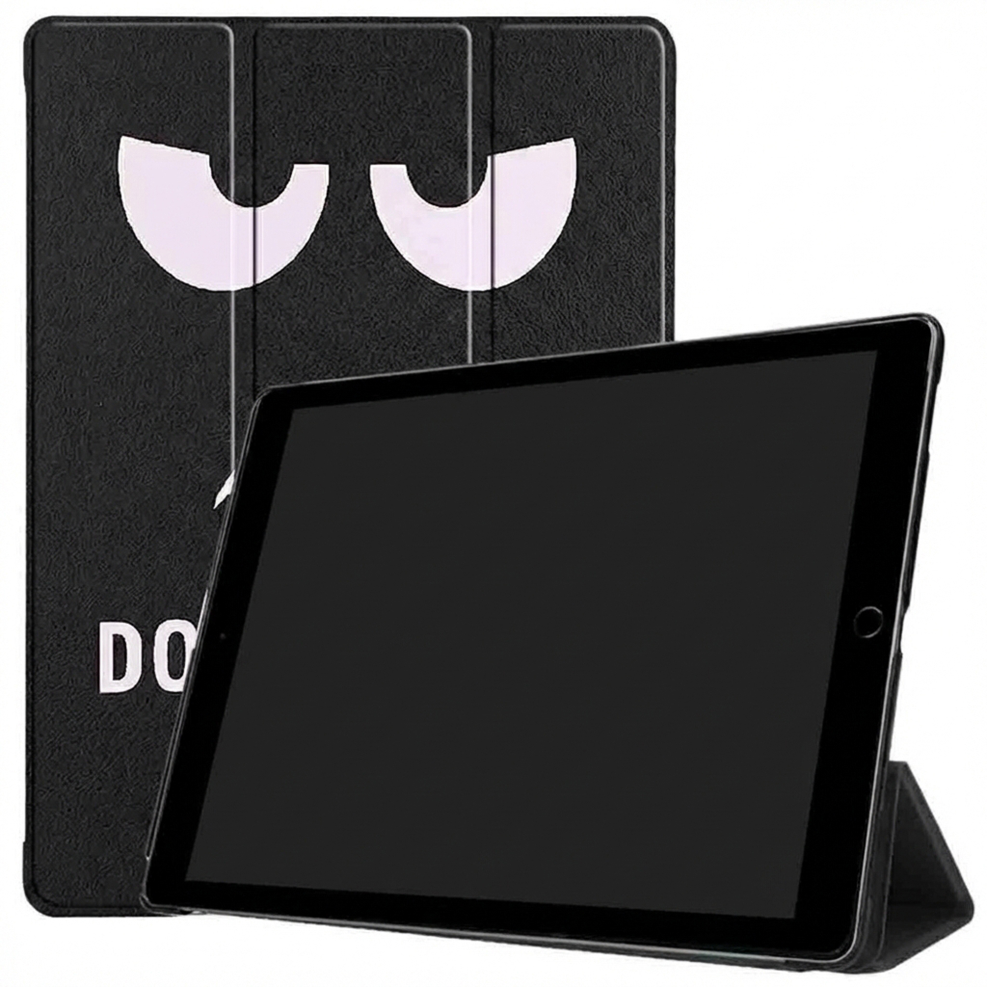 imoshion Design Trifold Klaphülle für das Apple iPad Pro 12.9 (2017) / Pro 12.9 (2015) - Don't touch