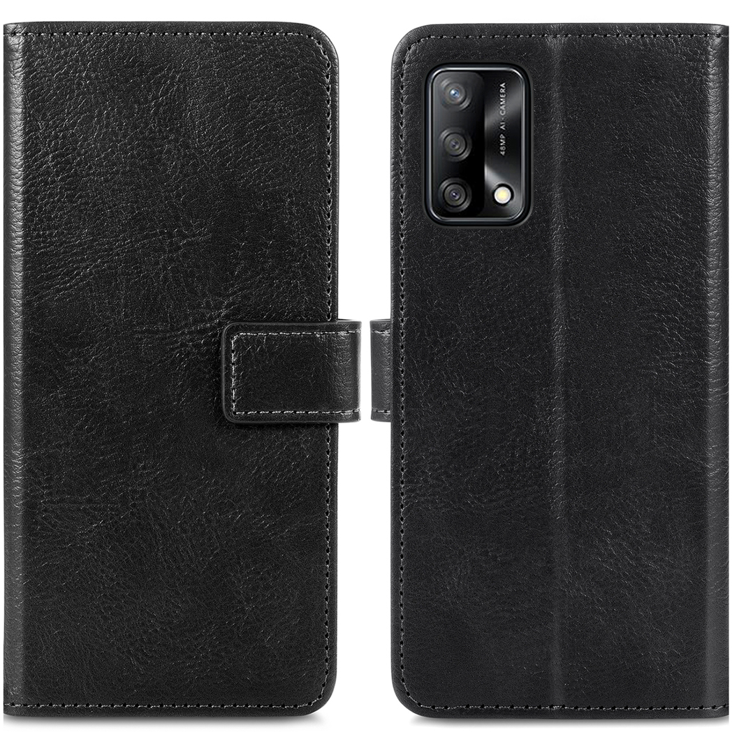 imoshion Luxuriöse Klapphülle für das Oppo A74 (4G) - Schwarz