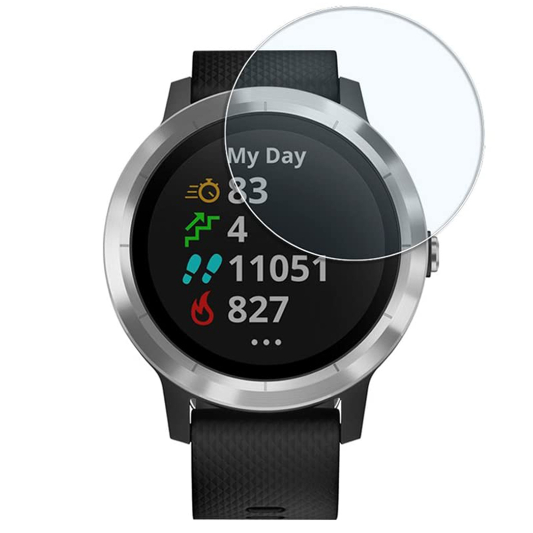 imoshion 3er-Pack Glass Bildschirmschutzfolie für Garmin Vivoactive 3