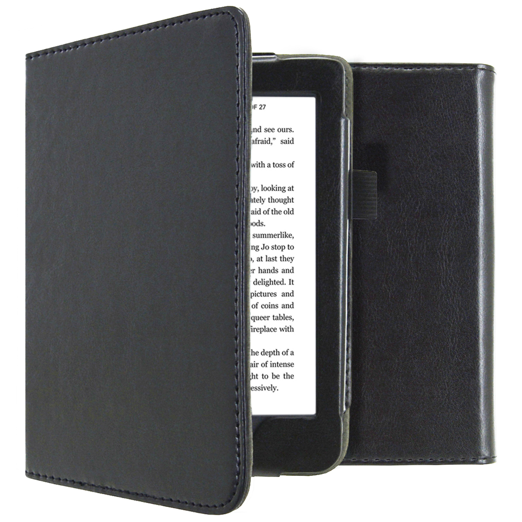 imoshion Vegan Leather Klapphülle für das Kobo Nia - Schwarz