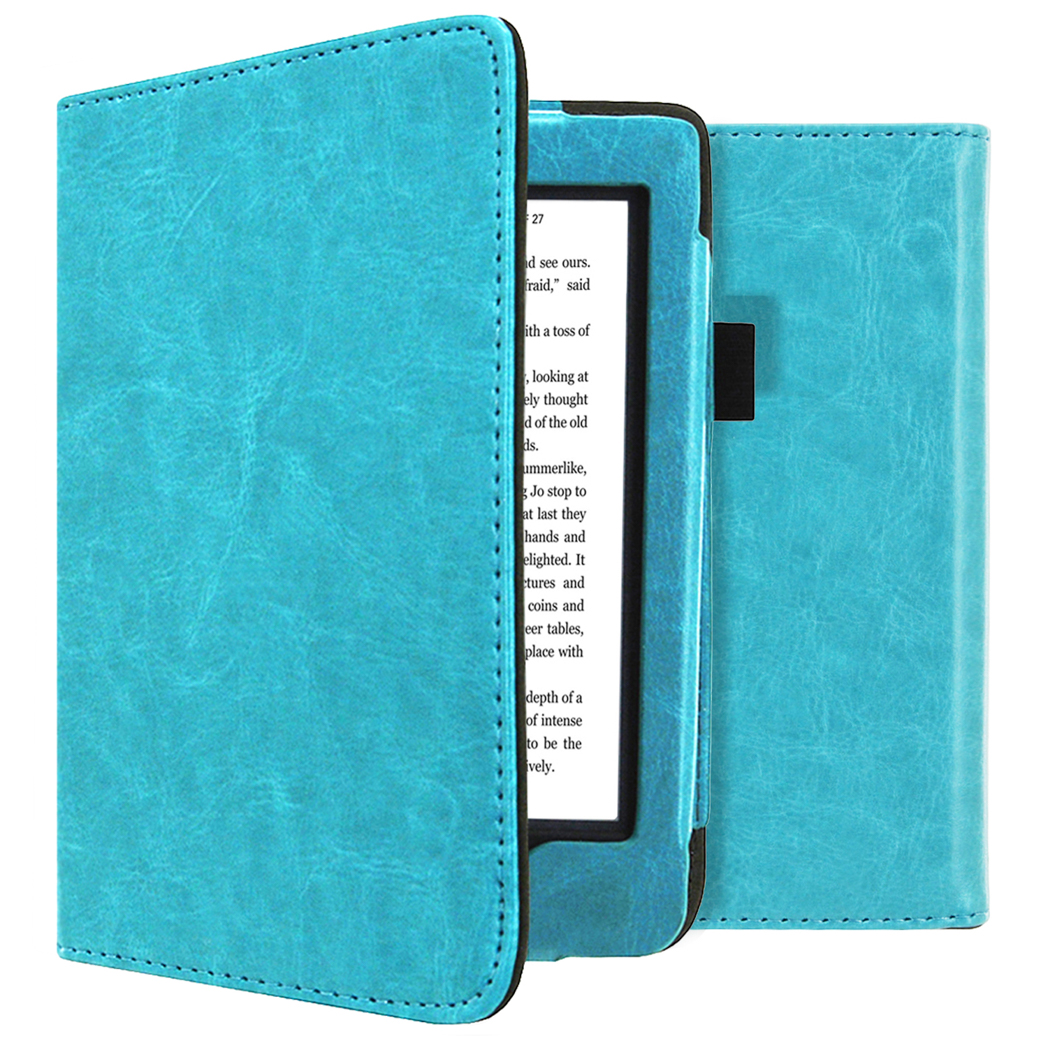 imoshion Vegan Leather Klapphülle für das Kobo Nia - Hellblau