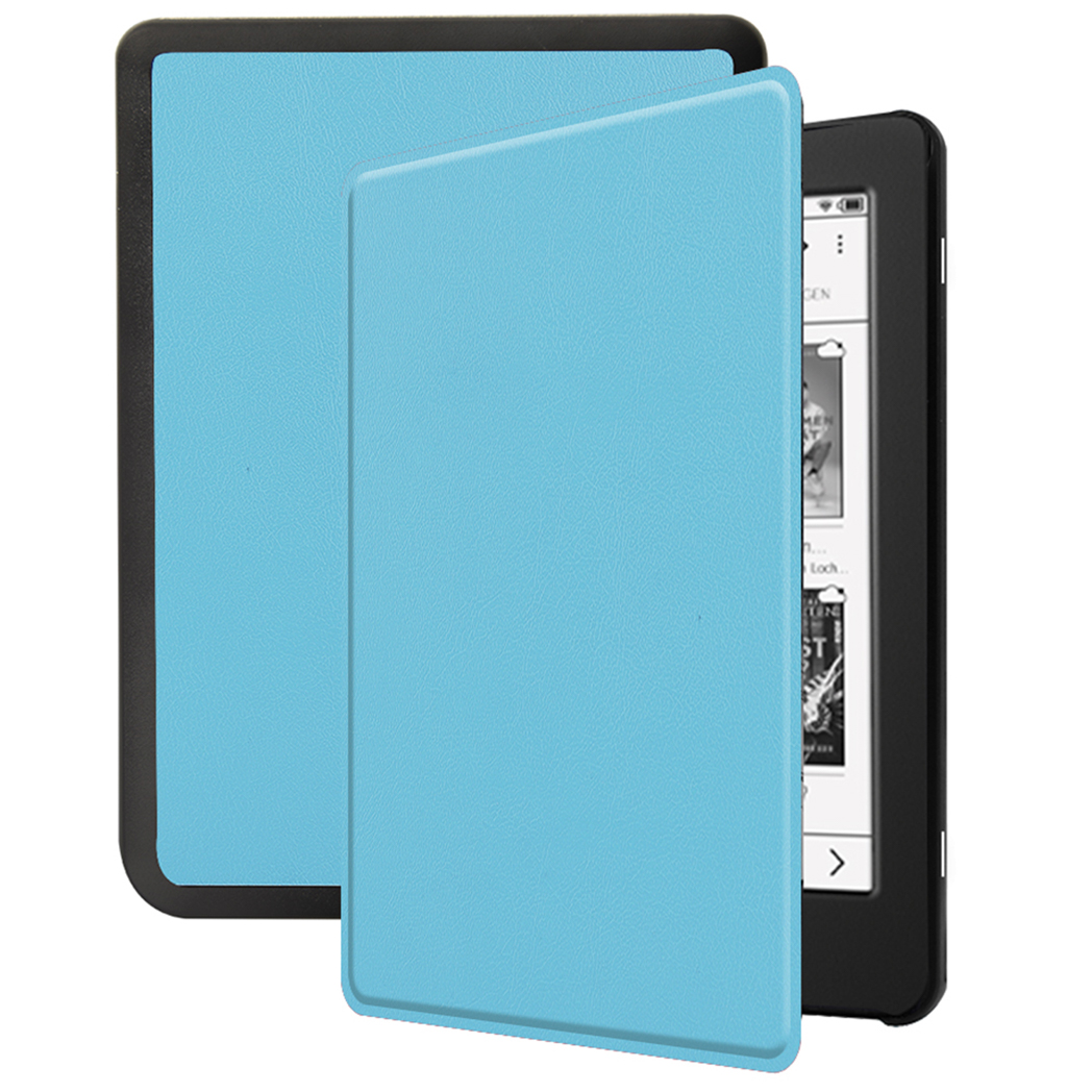 imoshion Slim Hard Case Klapphülle für das Tolino Page 2 - Hellblau