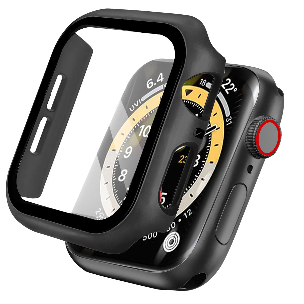 imoshion Full Cover Hard Case für das Apple Watch 1 / 2 / 3 - 42 mm - Schwarz