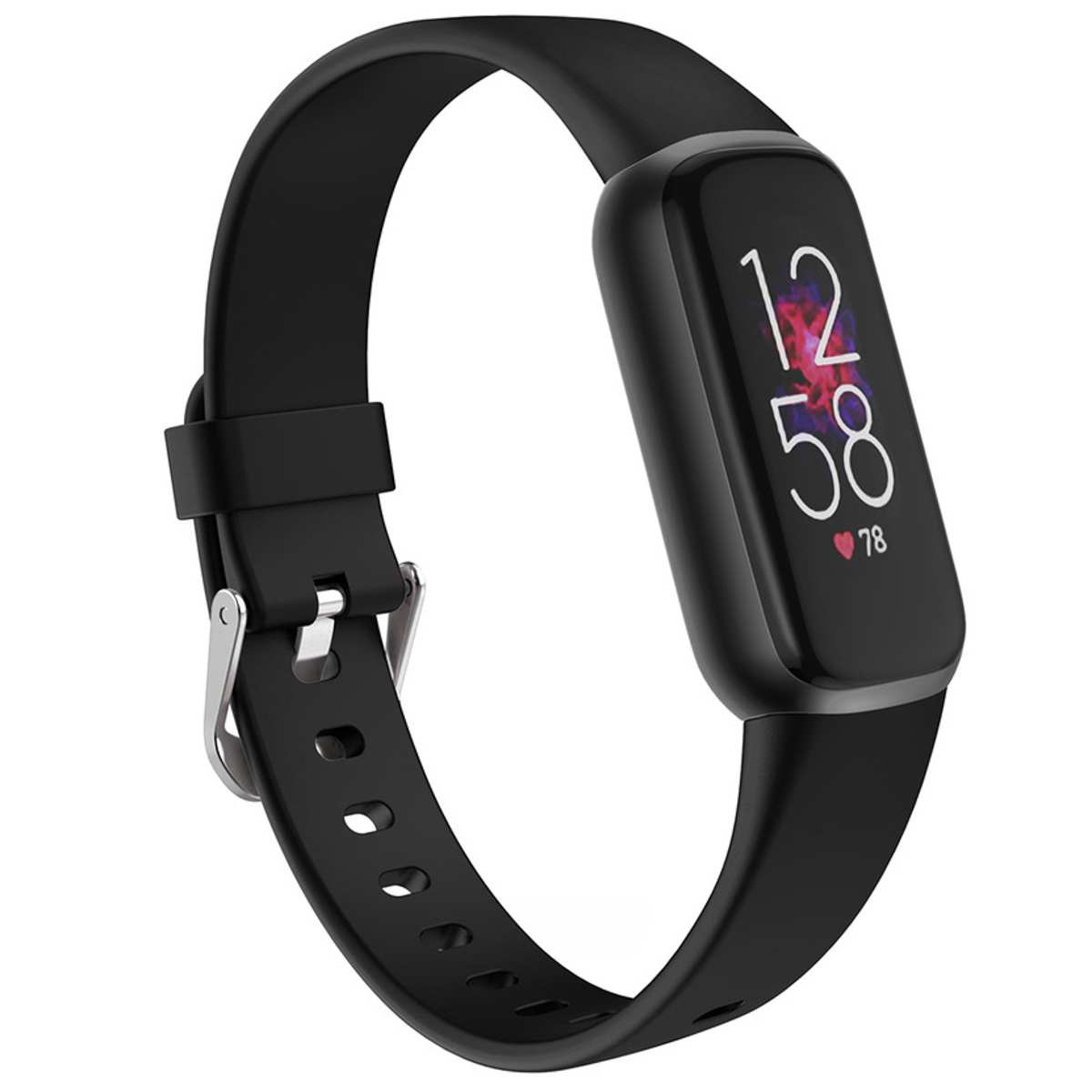 imoshion Silikonband für Fitbit Luxe - Schwarz