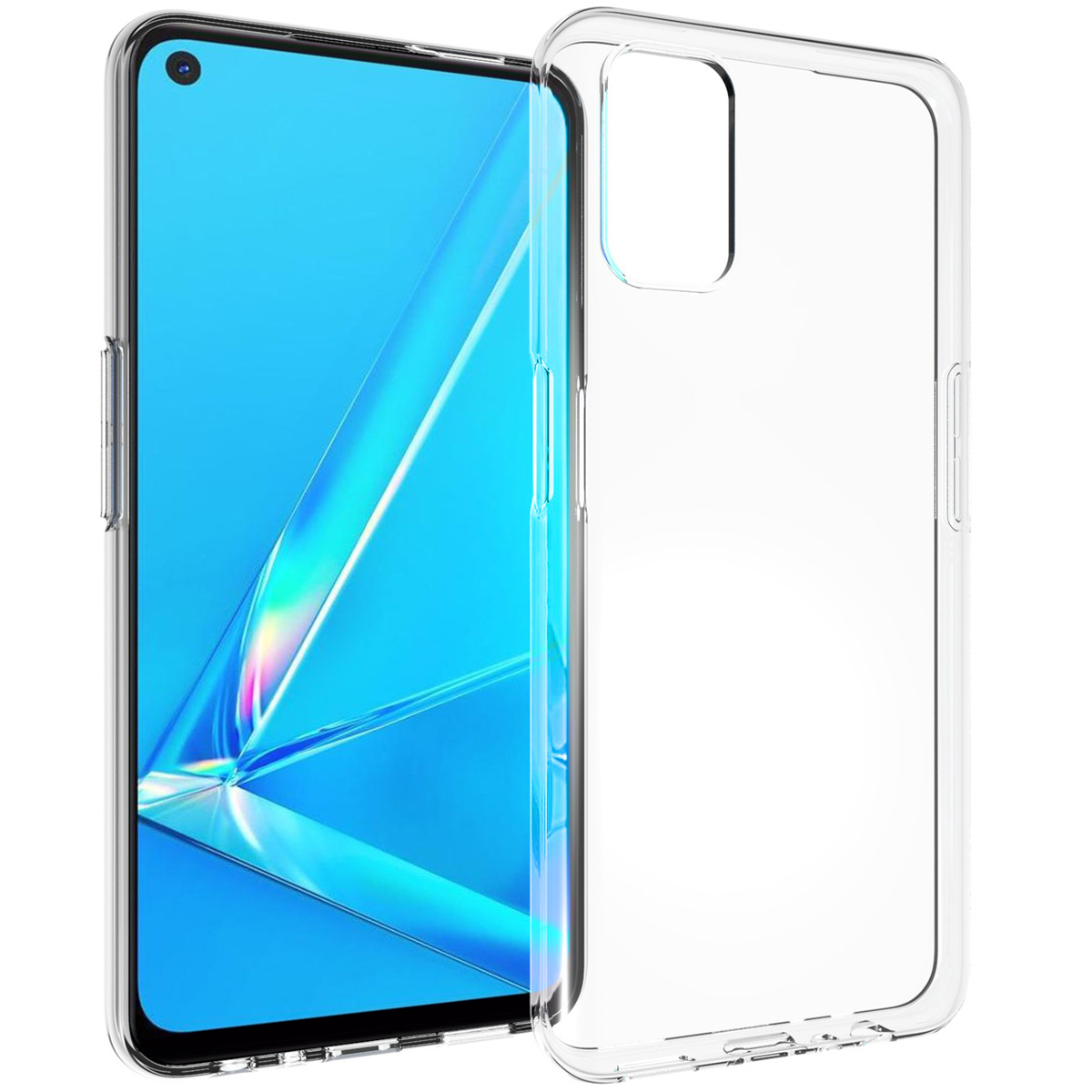 Accezz Clear TPU Backcover für das Oppo A52 / Oppo A72 / Oppo A92 - Transparent