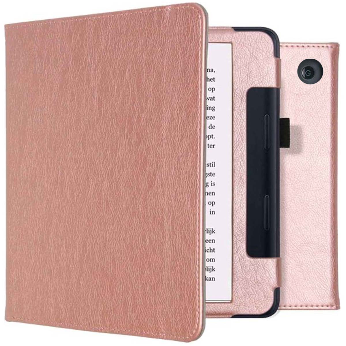 imoshion Vegan Leather Klapphülle für das Kobo Sage / Tolino Epos 3 - Rosé gold