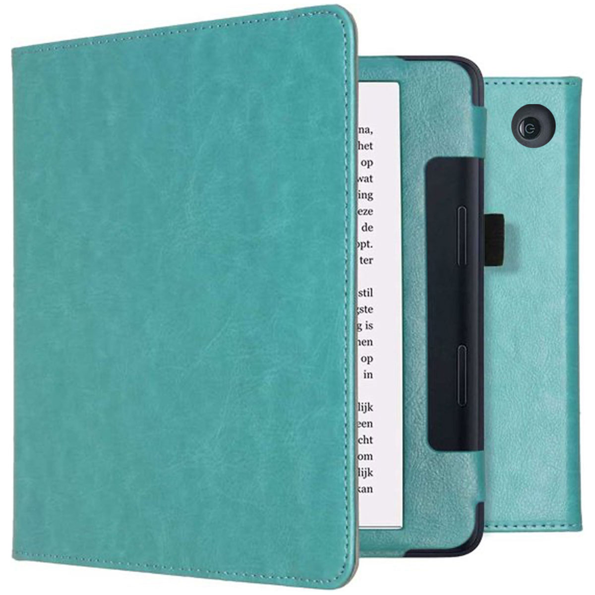 imoshion Vegan Leather Klapphülle für das Kobo Sage / Tolino Epos 3 - Hellblau