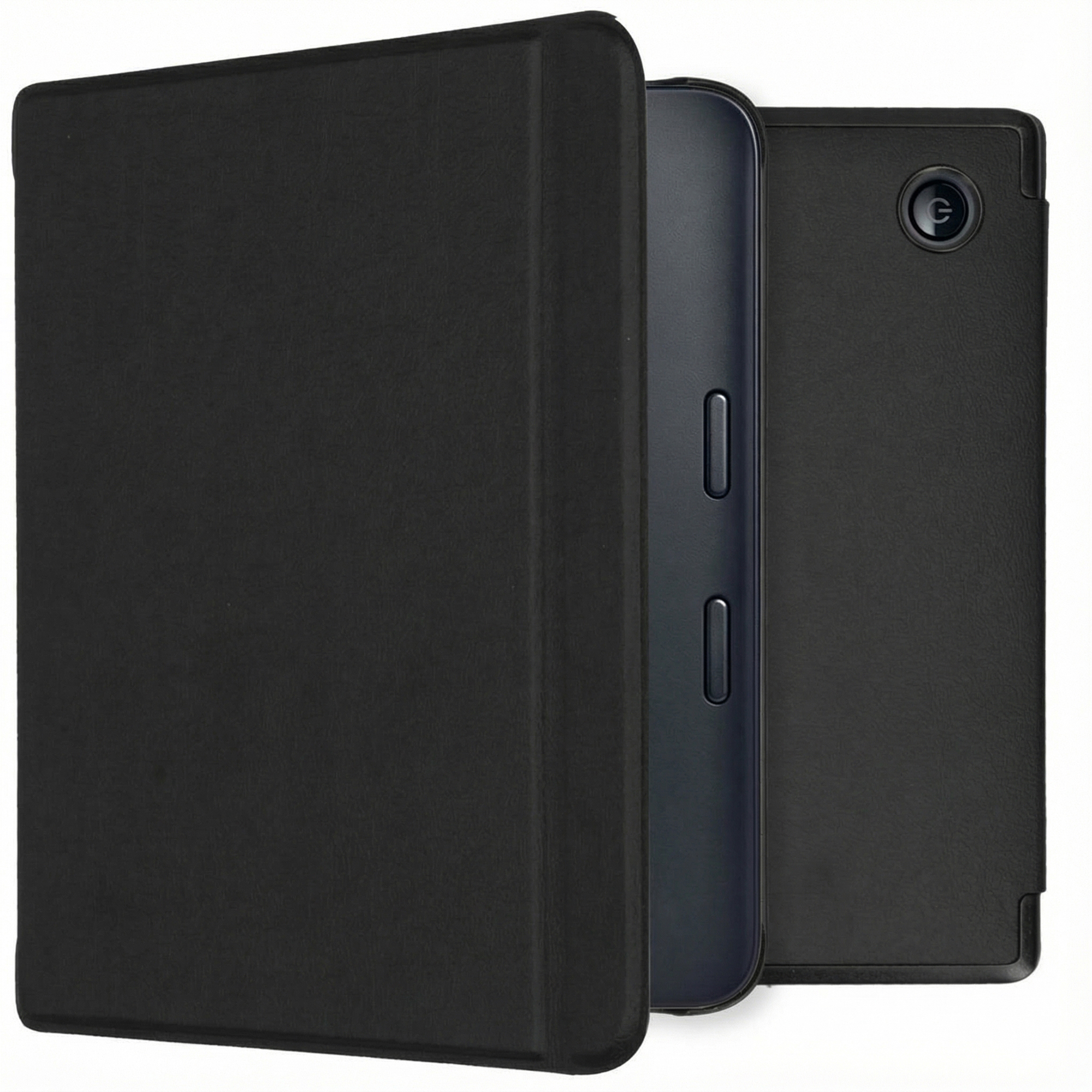 imoshion Slim Hard Case Klapphülle für das Kobo Libra 2 / Tolino Vision 6 - Schwarz