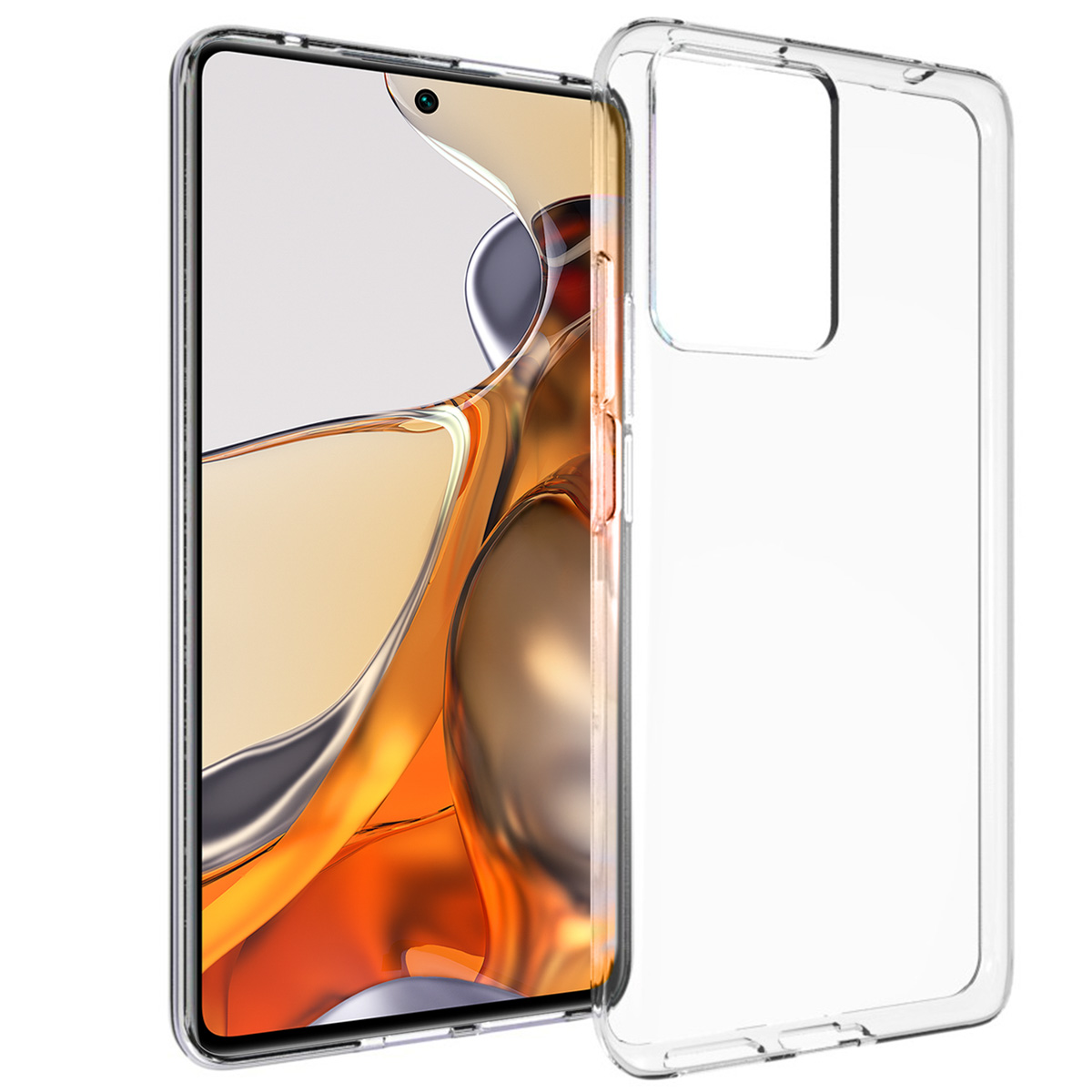 Accezz Clear TPU Backcover für das Xiaomi 11T (Pro) - Transparent