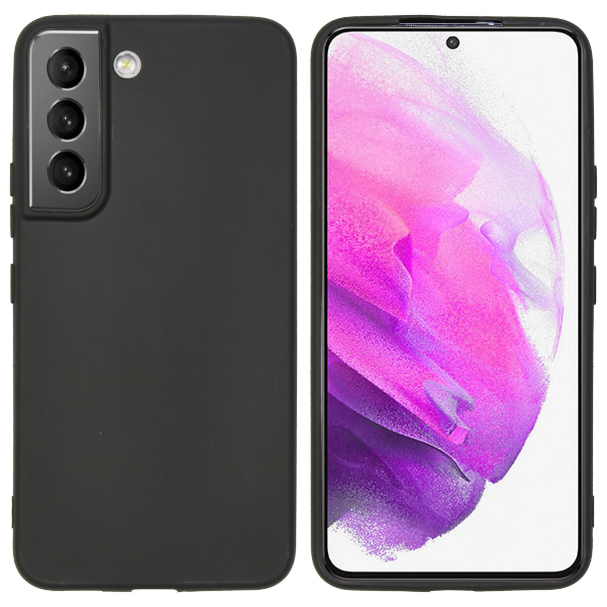 imoshion TPU Color Cover für das Samsung Galaxy S22 - Schwarz