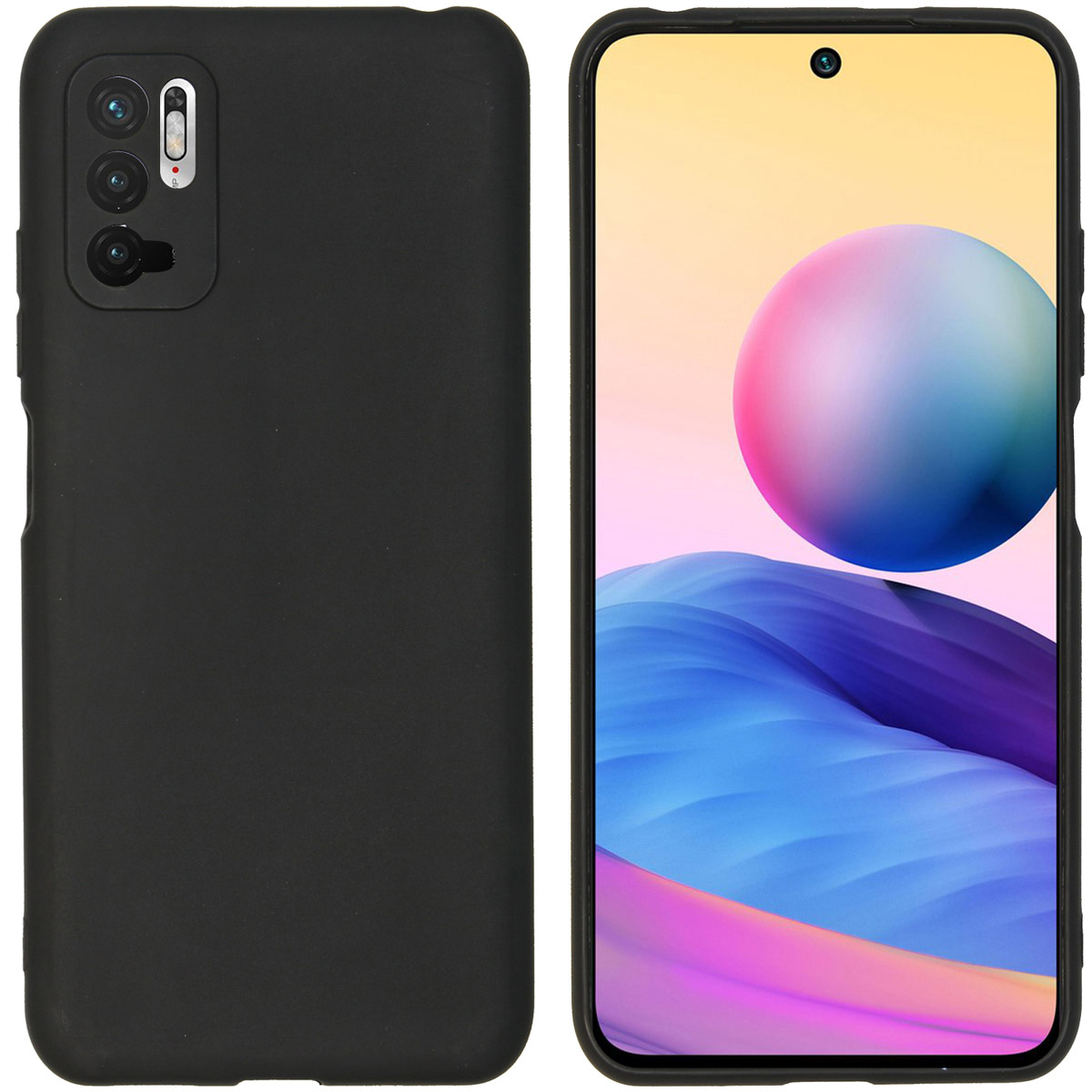 imoshion TPU Color Cover für das Xiaomi Redmi Note 10 (5G) - Schwarz