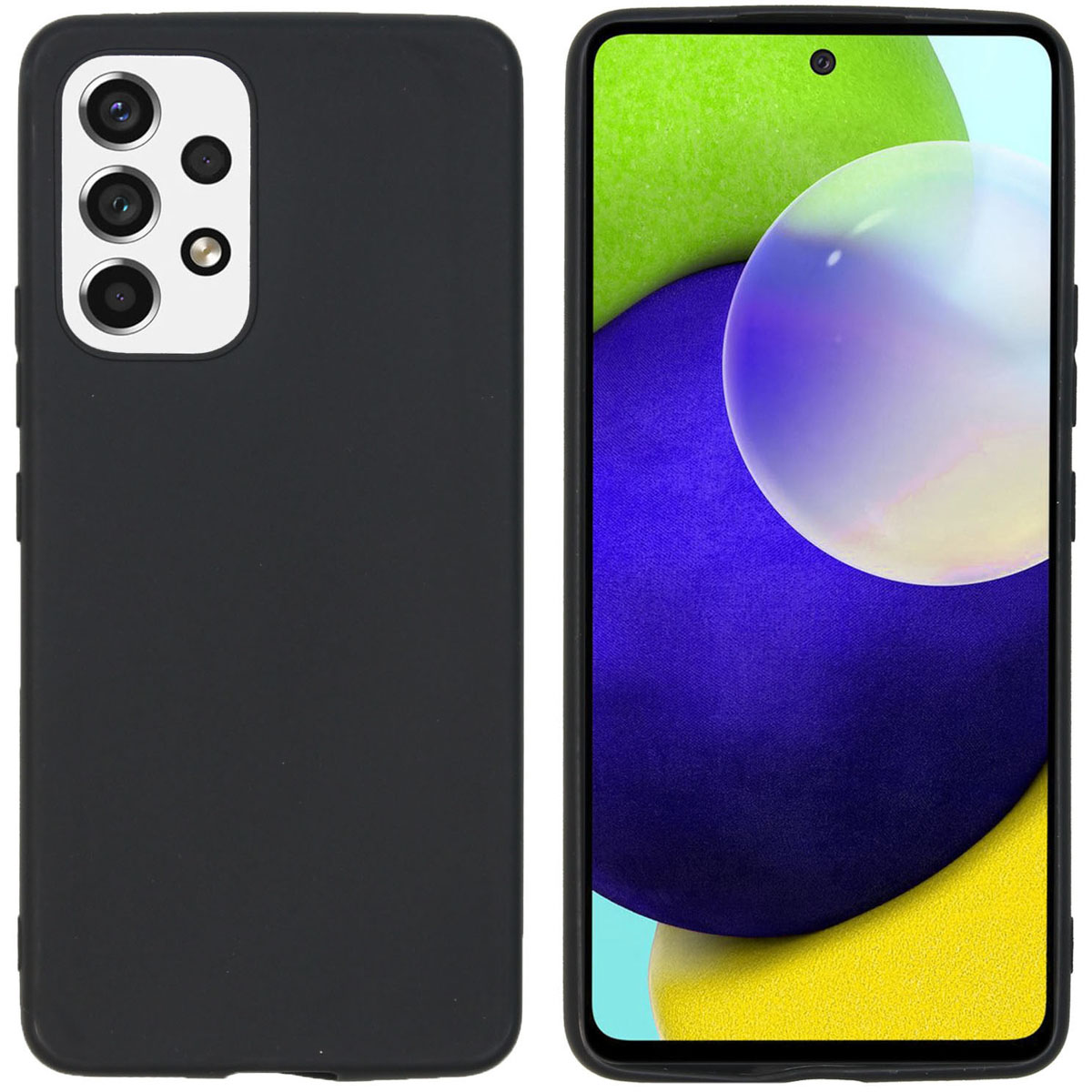 imoshion TPU Color Cover für das Samsung Galaxy A53 - Schwarz
