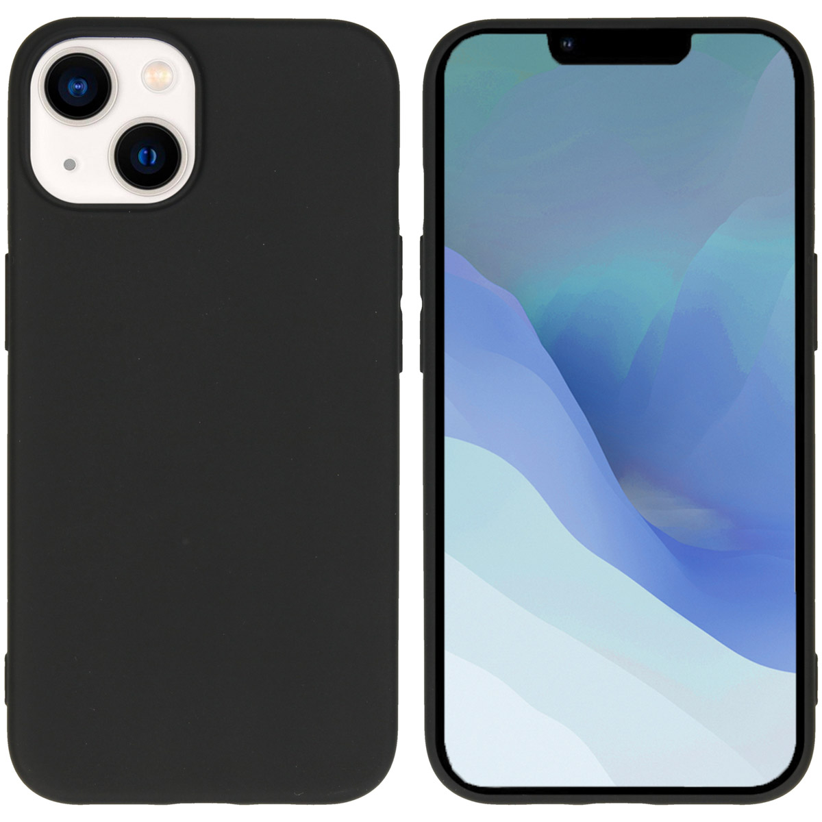 imoshion TPU Color Cover für das Apple iPhone 14 - Schwarz