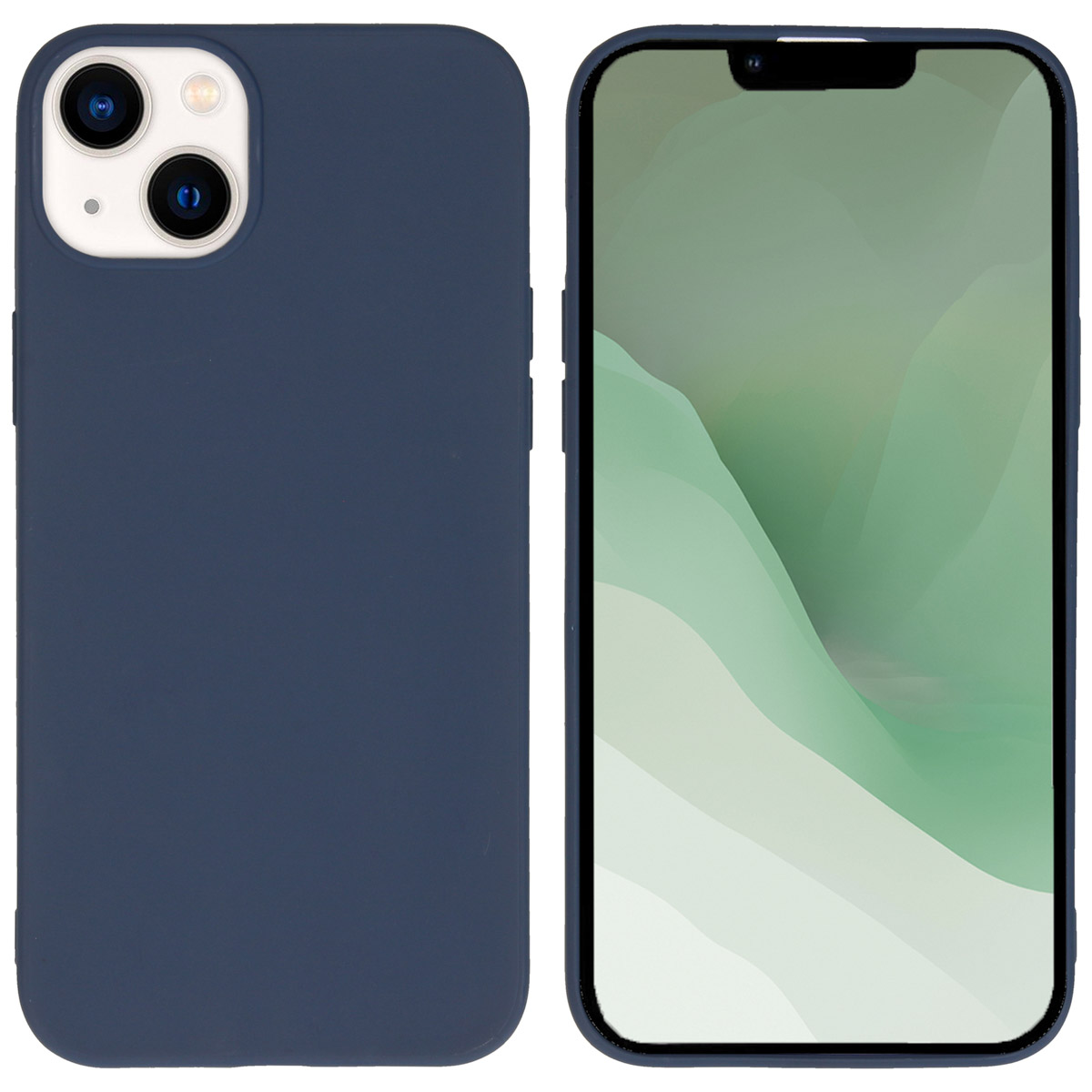 imoshion TPU Color Cover für das Apple iPhone 14 Plus - Dunkelblau