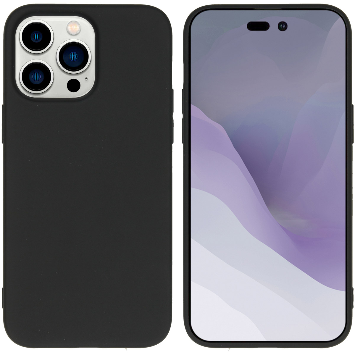 imoshion TPU Color Cover für das Apple iPhone 14 Pro Max - Schwarz