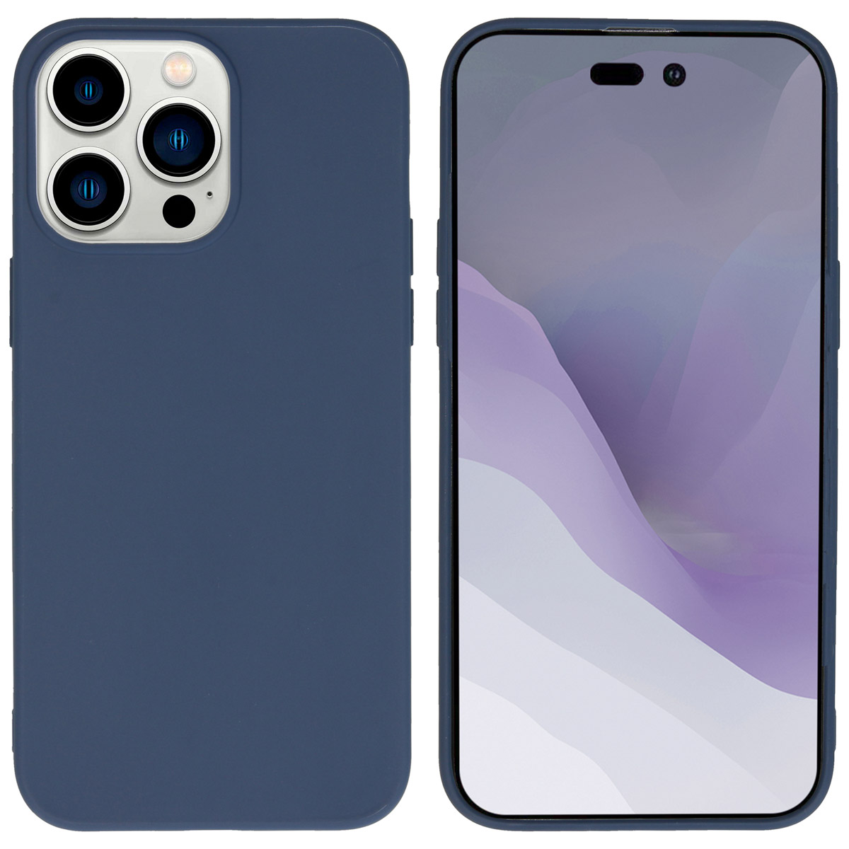 imoshion TPU Color Cover für das Apple iPhone 14 Pro Max - Dunkelblau