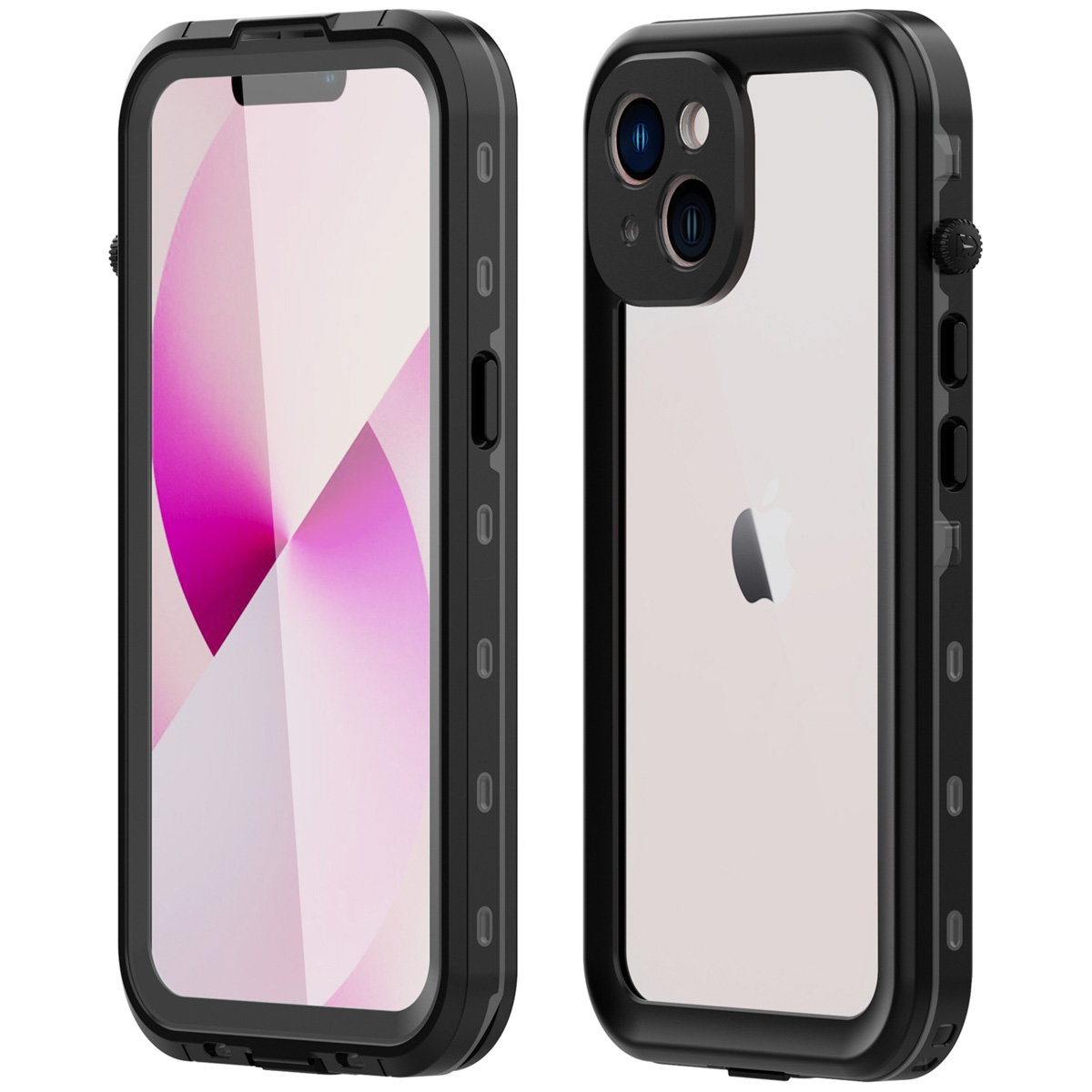 Redpepper Dot Plus Waterproof Case für das Apple iPhone 14 Plus - Schwarz