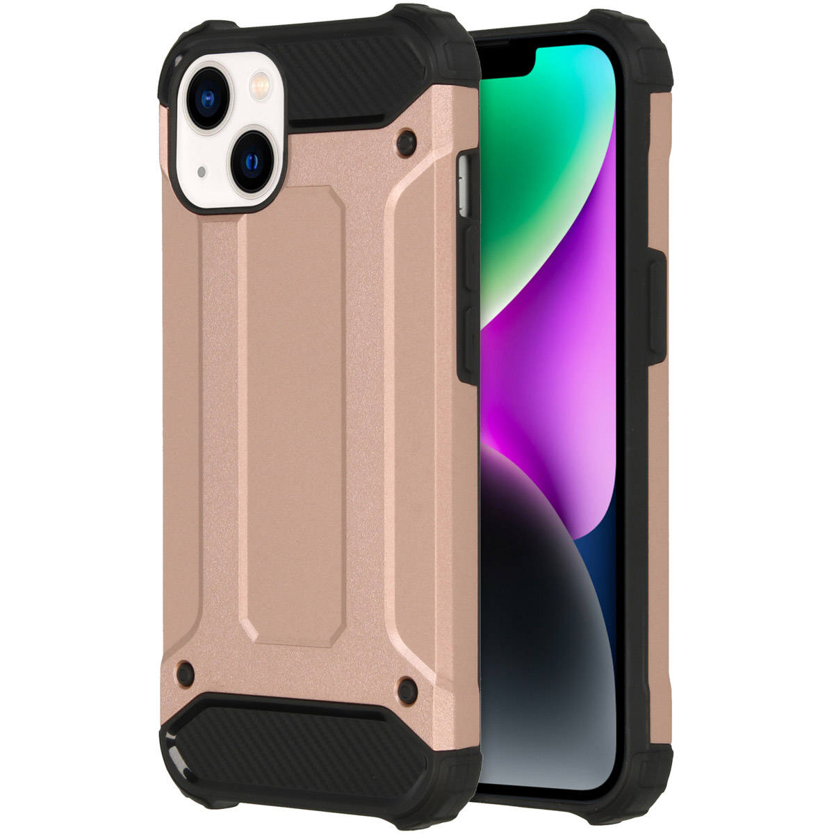 imoshion Rugged Xtreme Case für das Apple iPhone 14 - Rosé gold