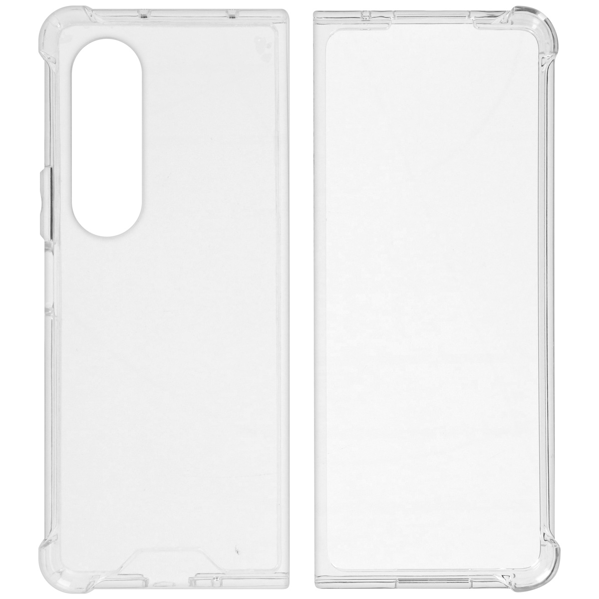 Accezz Clear TPU Backcover für das Samsung Galaxy Z Fold 4 - Transparent