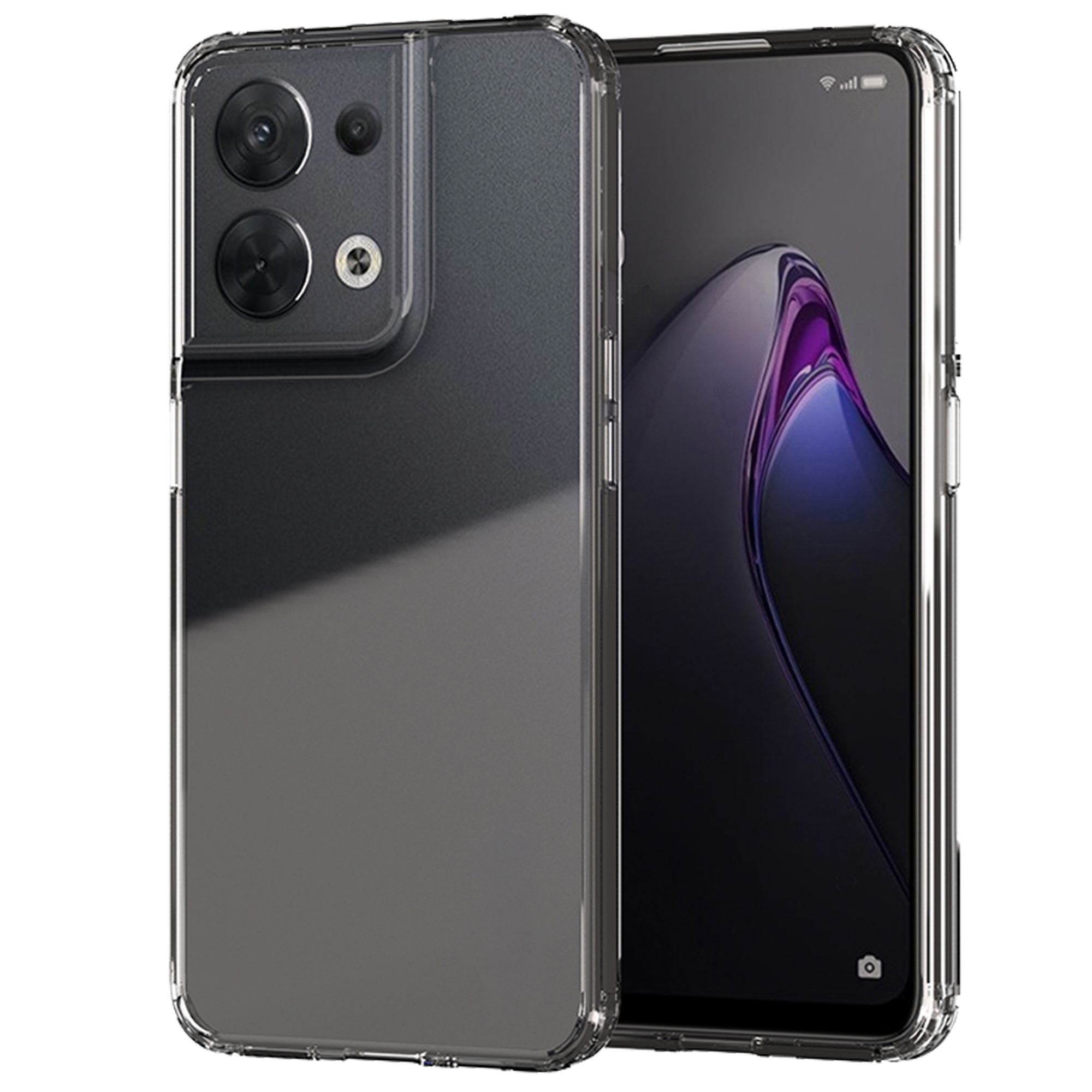 Accezz Xtreme Impact Case für das Oppo Reno 8 5G - Transparent