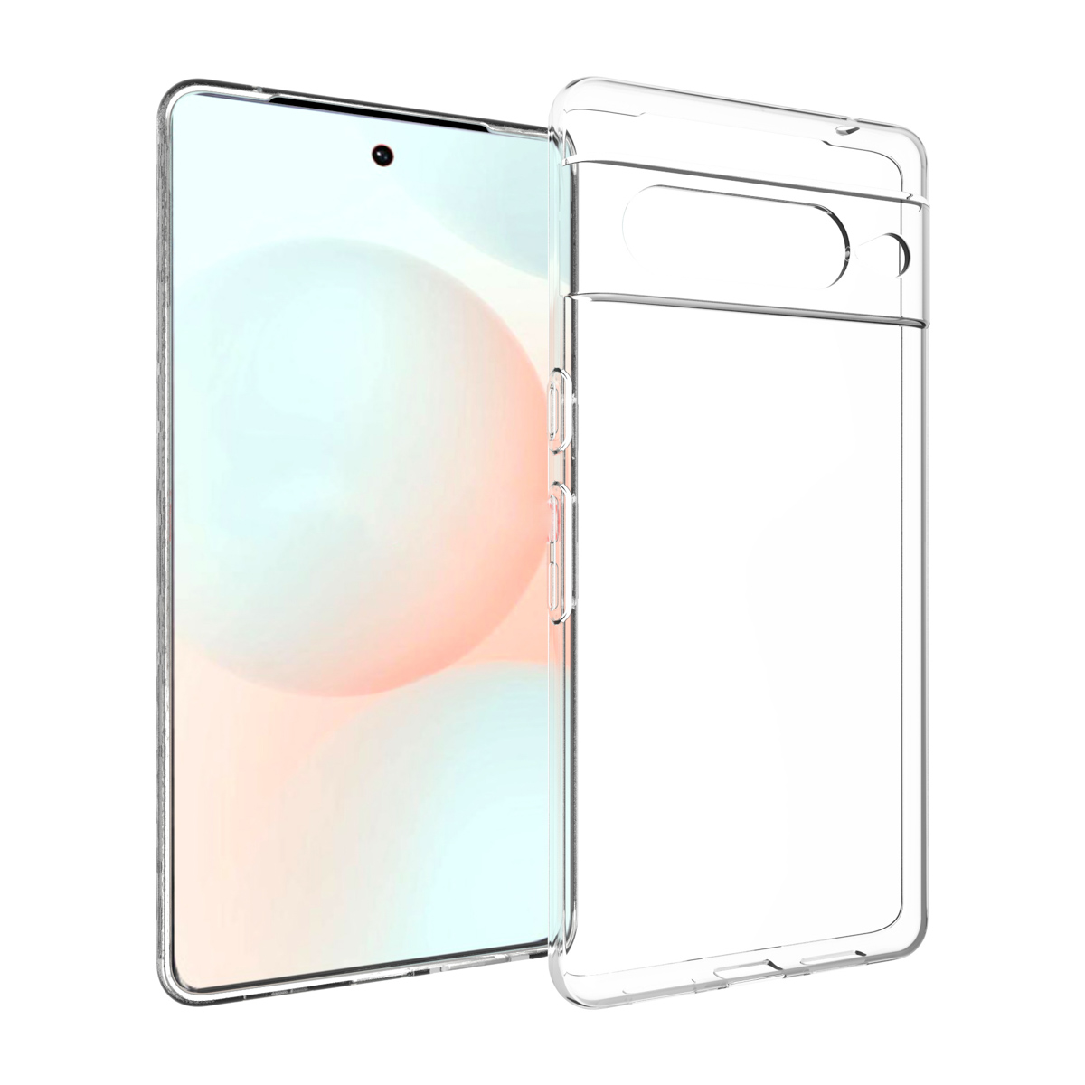 Accezz Clear TPU Backcover für das Google Pixel 7 Pro - Transparent
