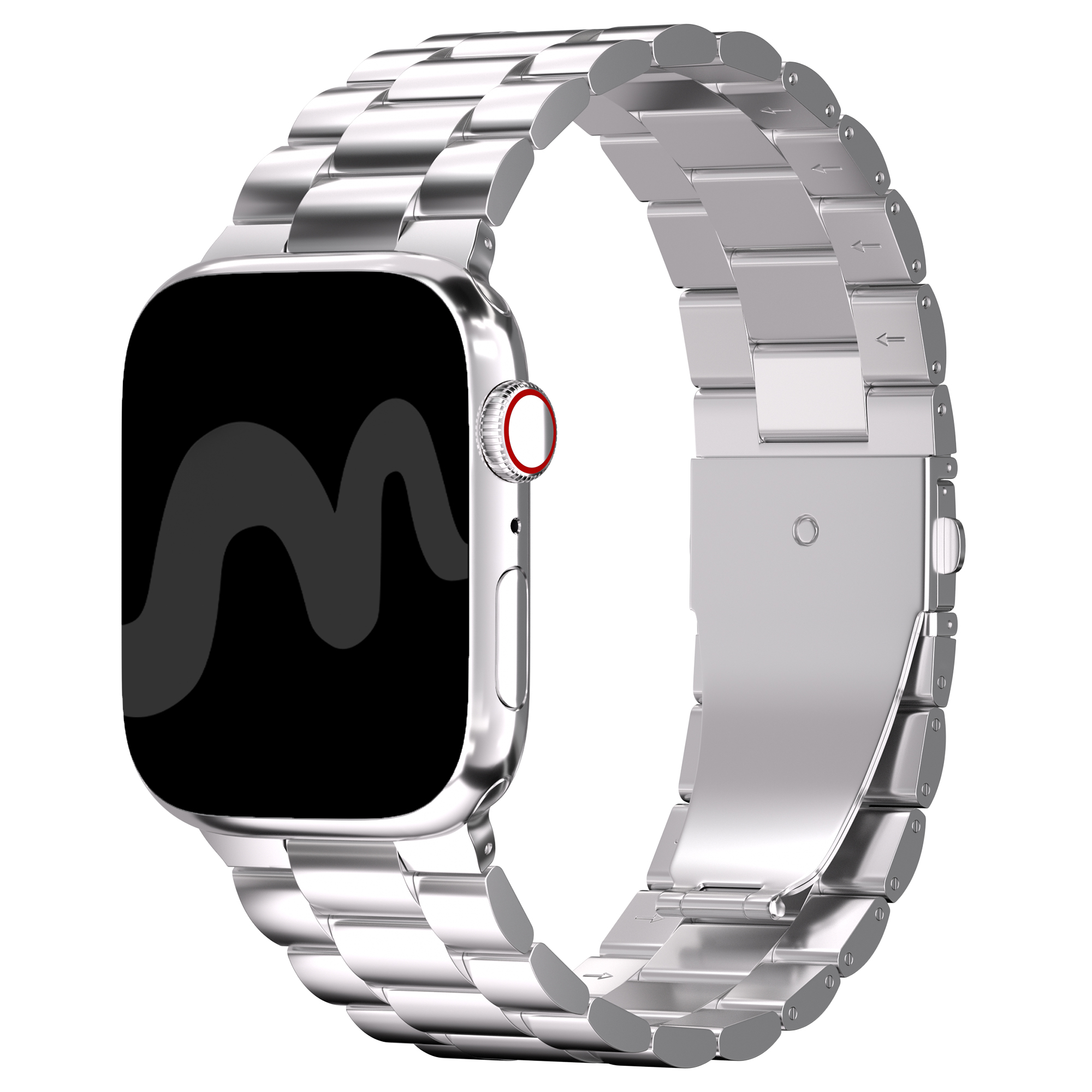 imoshion Edelstahlarmband für  Apple Watch | 38/40/41/42 mm - Silber