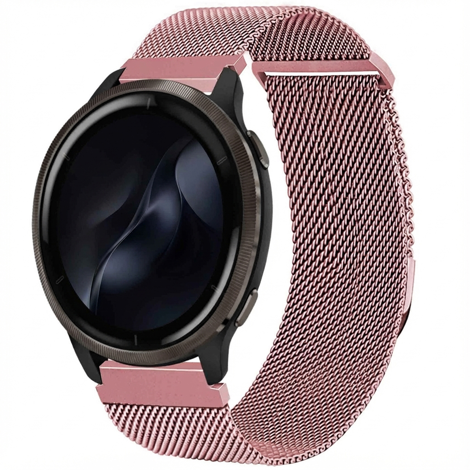 imoshion Magnetisches Milanaise Armband - Universelle 22 mm Anschluss - Größe S - Rosa
