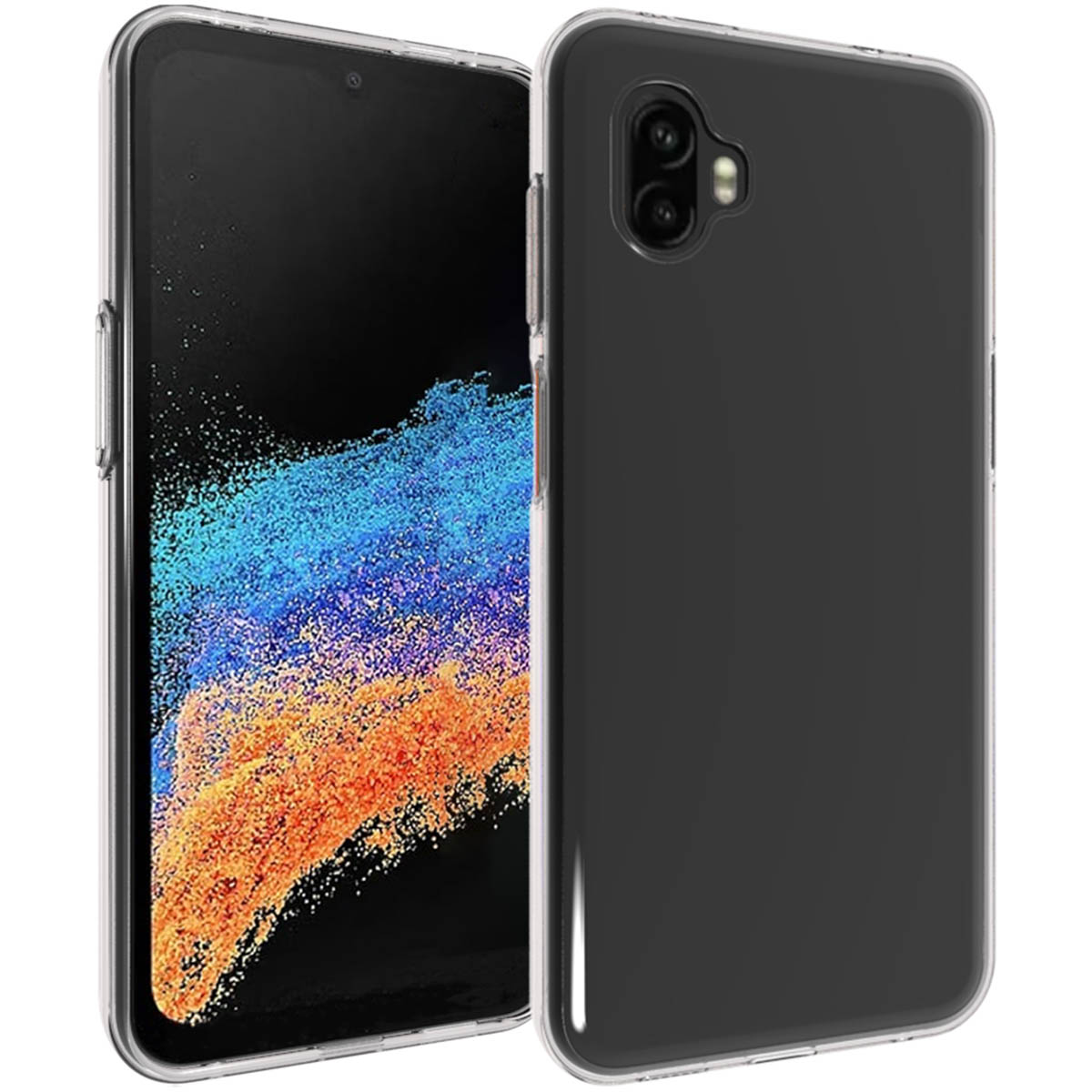 Accezz Clear TPU Backcover für das Samsung Galaxy Xcover 6 Pro - Transparent