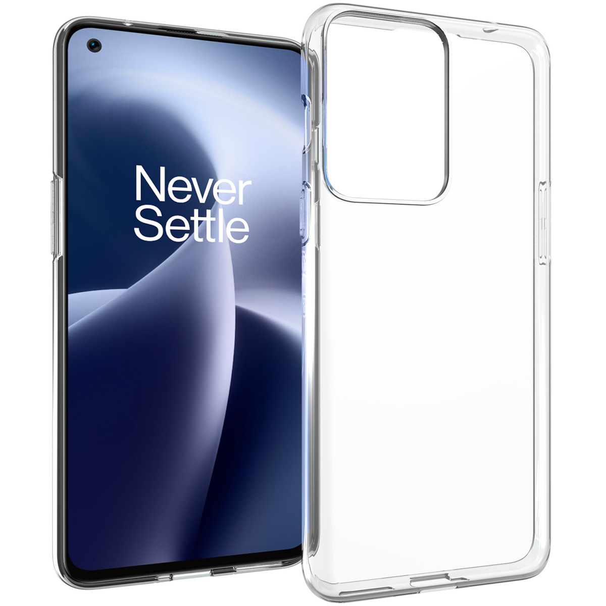 Accezz Clear TPU Backcover für das OnePlus Nord 2T - Transparent