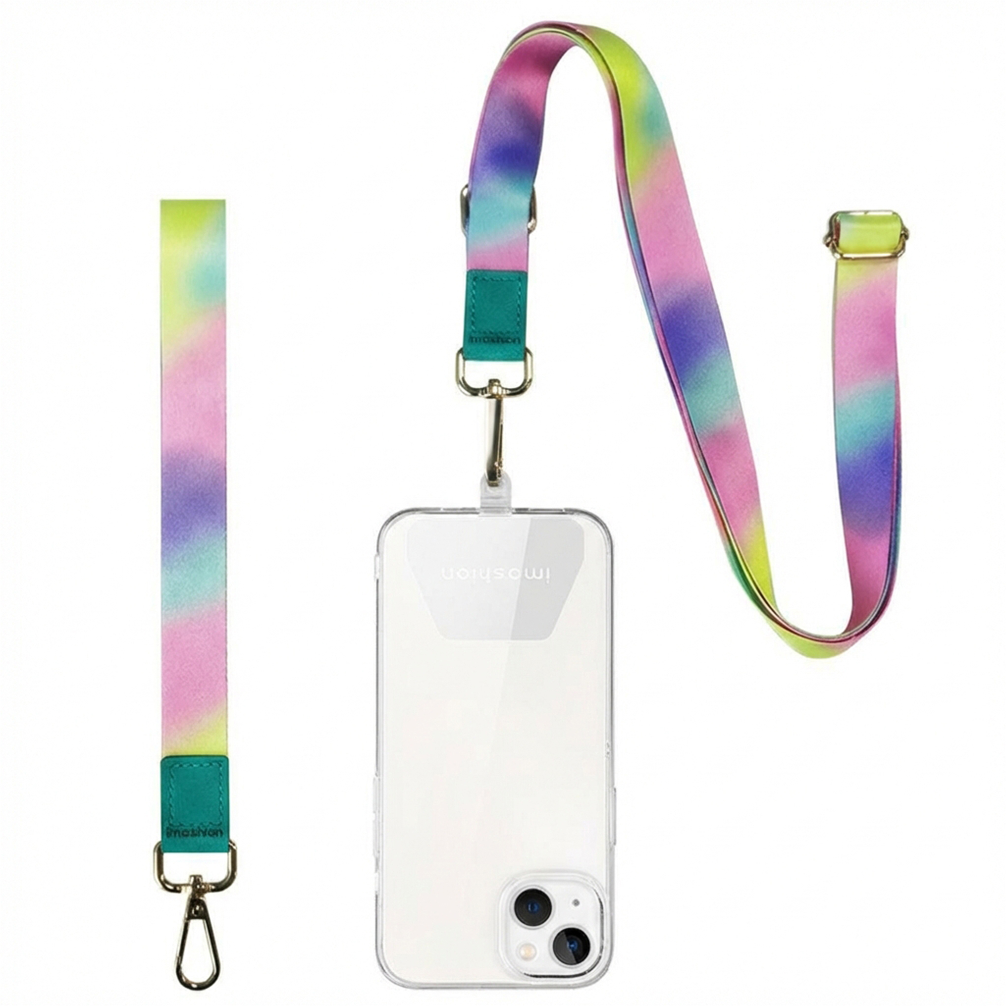 imoshion Universell verstellbares Telefonband + Handschlaufe - Holeographic
