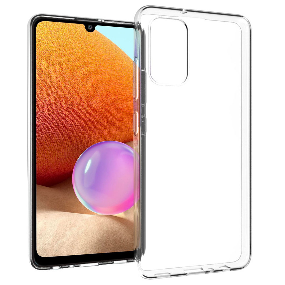 Accezz Clear TPU Backcover für das Samsung Galaxy A32 (4G) - Transparent