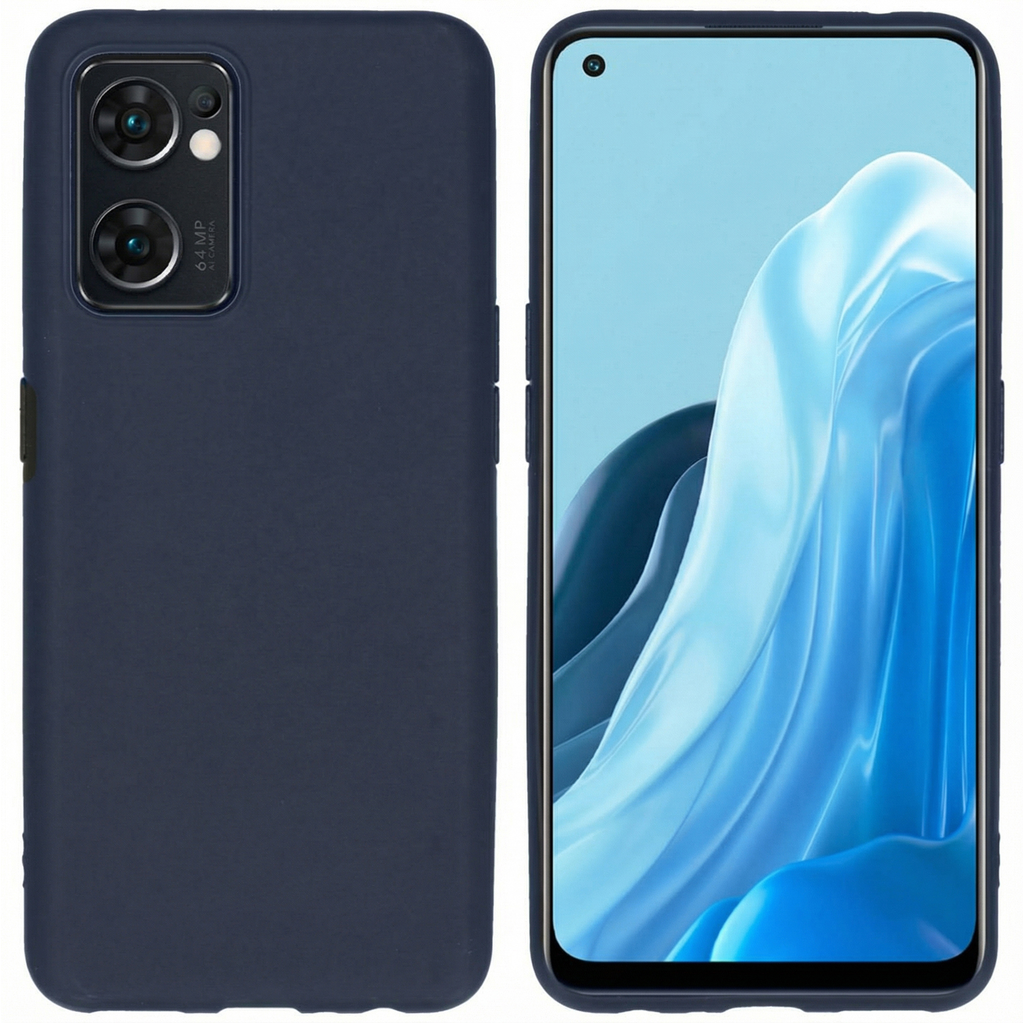 imoshion TPU Color Cover für das Oppo Find X5 Lite 5G - Dunkelblau