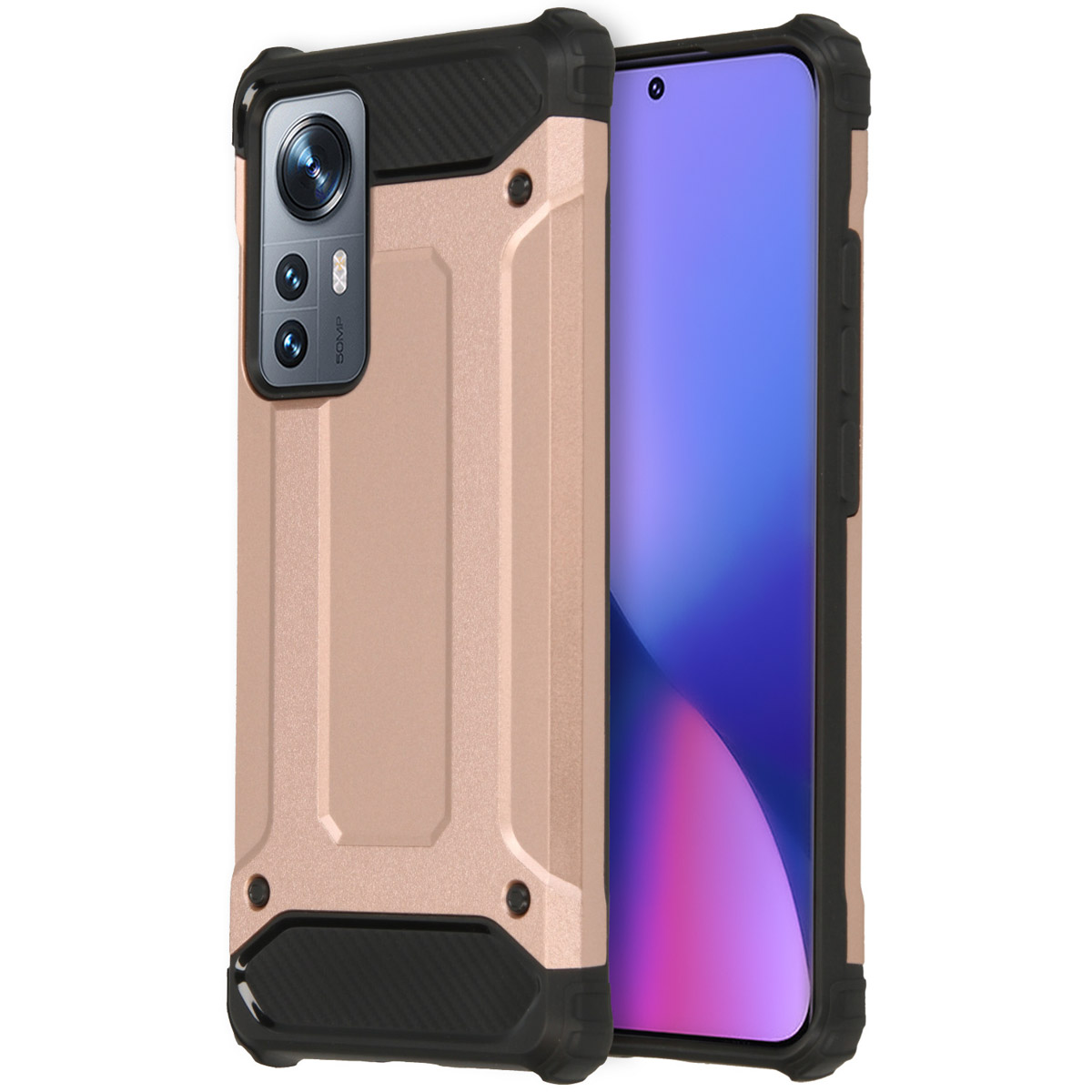 imoshion Rugged Xtreme Case für das Xiaomi 12 / 12X - Rosé gold