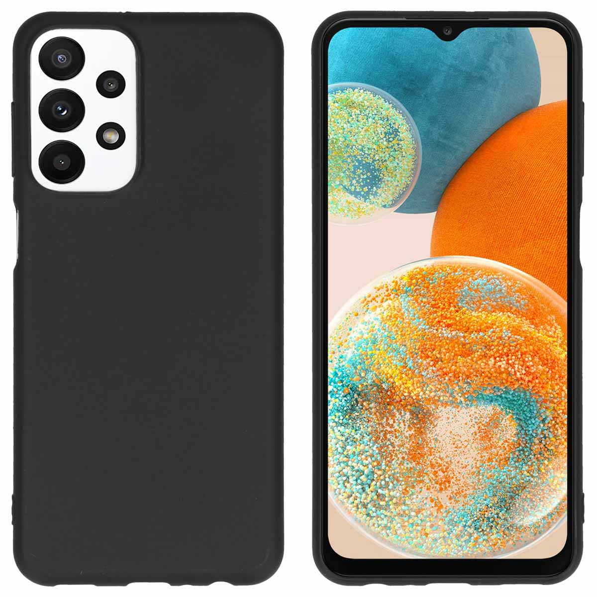 imoshion TPU Color Cover für das Samsung Galaxy A23 (5G) - Schwarz