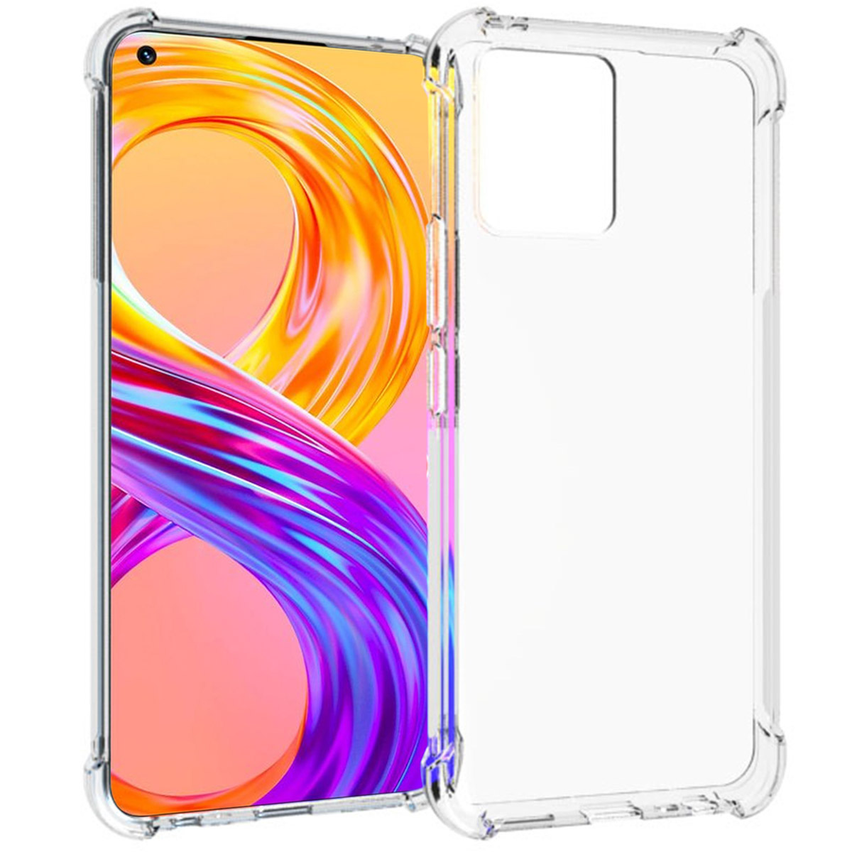 imoshion Shockproof Case für das Realme 8 (Pro) - Transparent