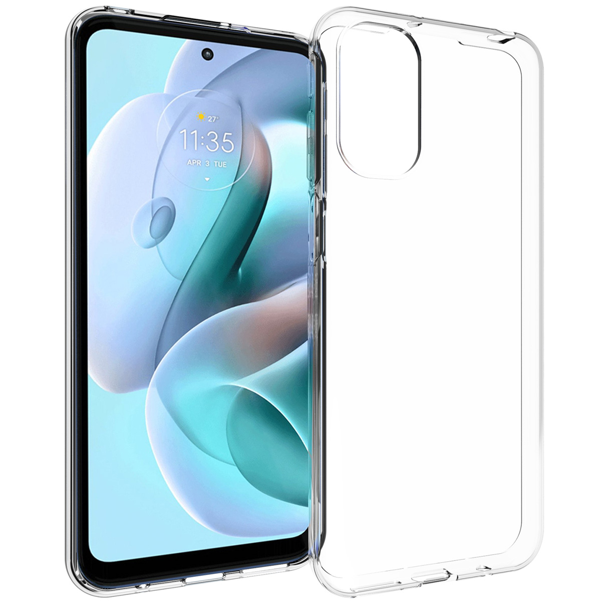 Accezz Clear TPU Backcover für das Motorola Moto G31 / G41 - Transparent