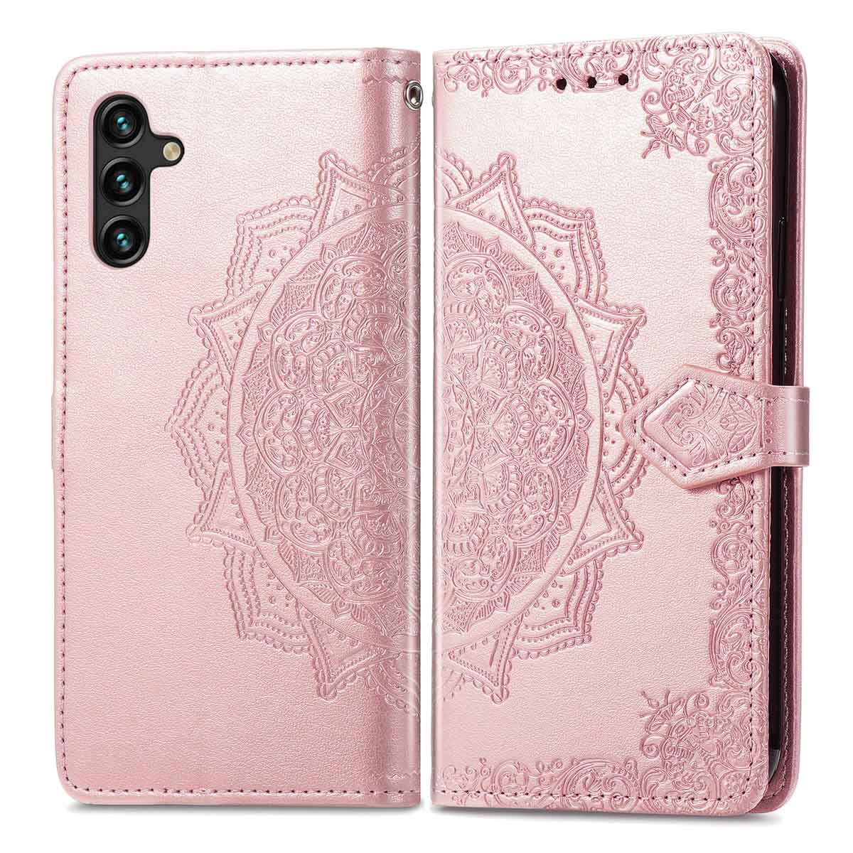 imoshion Mandala Klapphülle für das Samsung Galaxy A13 (5G) / A04s - Rosé gold