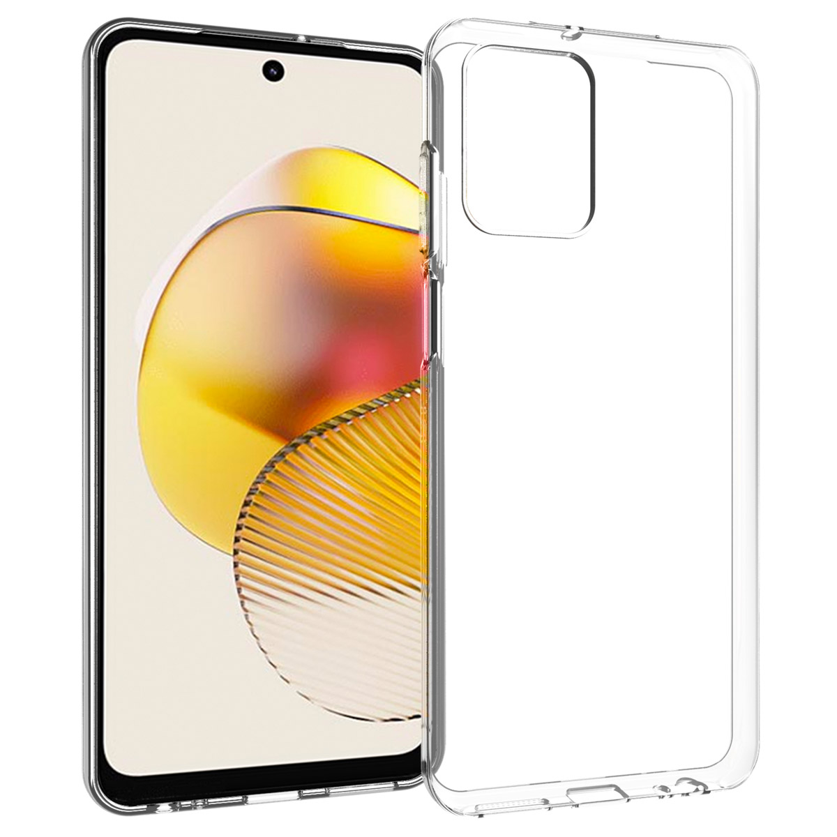 Accezz Clear TPU Backcover für das Motorola Moto G73 - Transparent