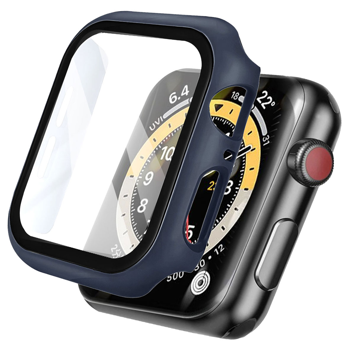imoshion Full Cover Hard Case für das Apple Watch 4 / 5 / 6 / SE - 40 mm - Dunkelblau