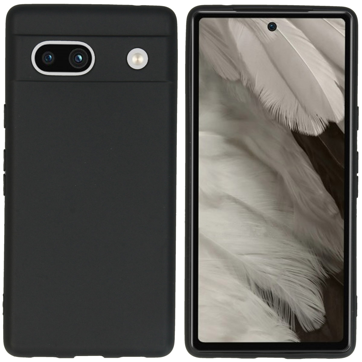imoshion TPU Color Cover für das Google Pixel 7a - Schwarz