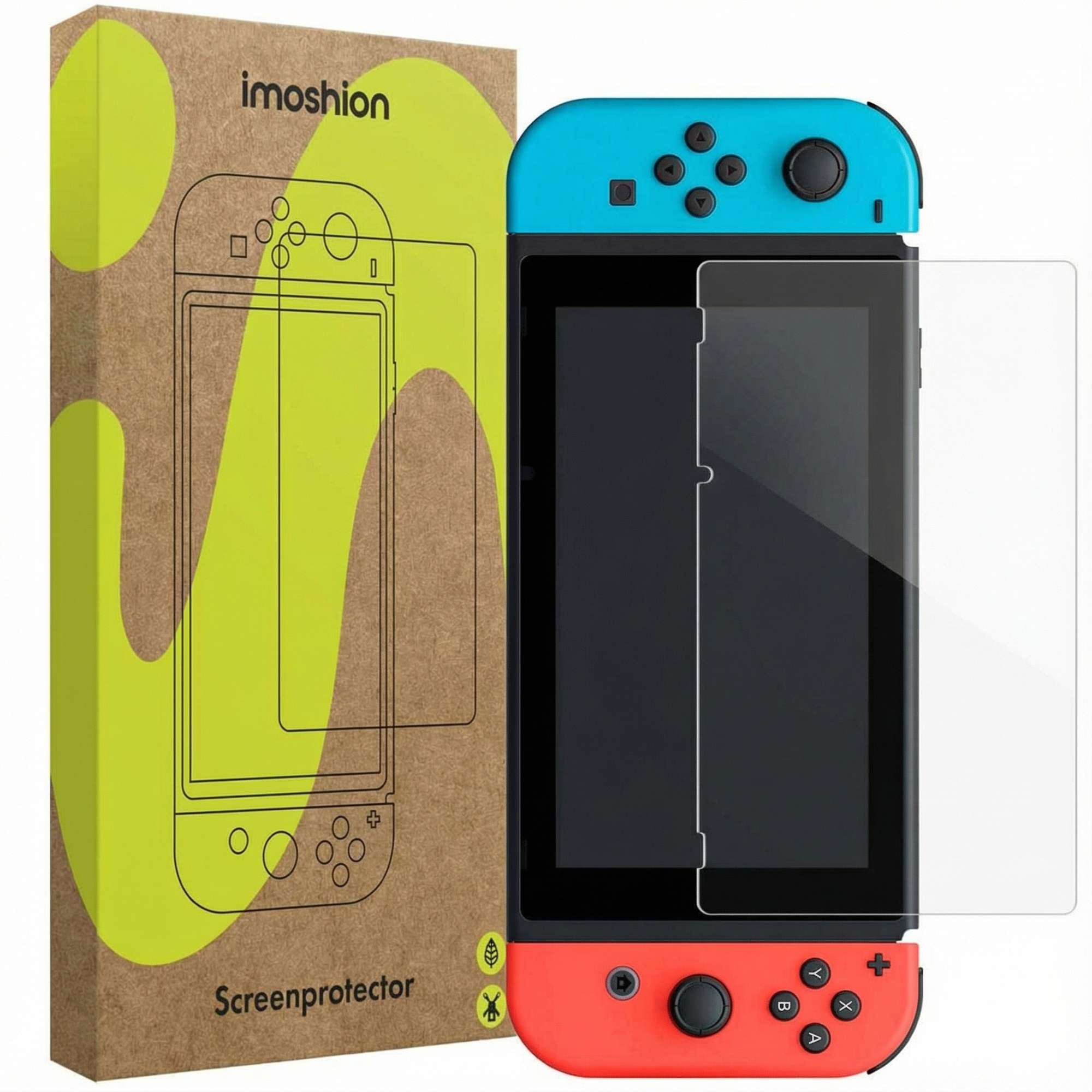 imoshion Screen Protector aus gehärtetem Glas für das Nintendo Switch