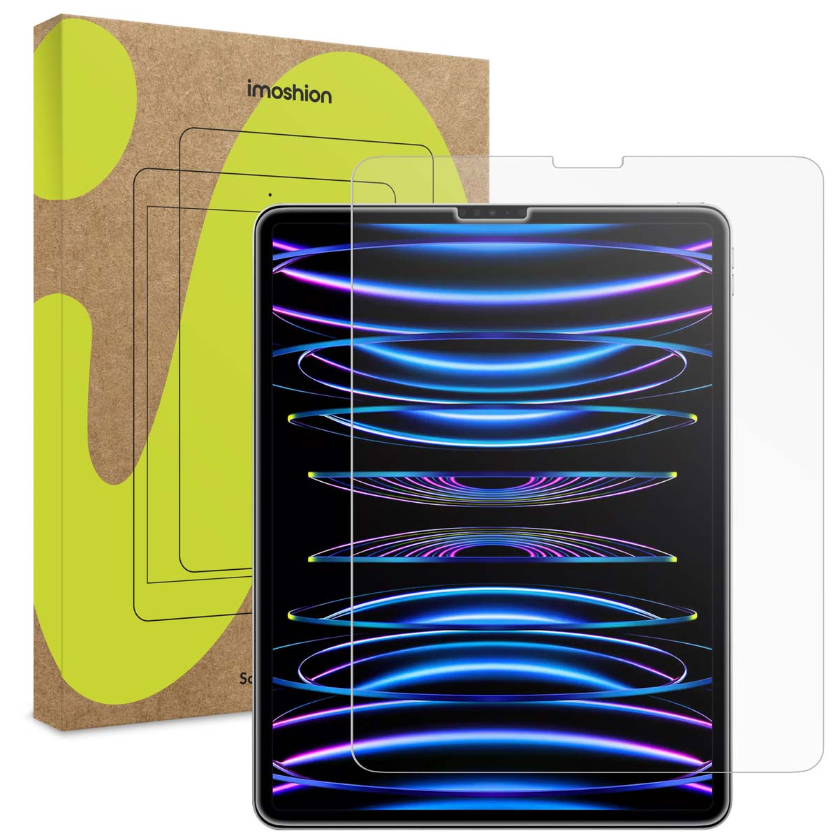 imoshion Displayschutz aus gehärtetem Glas für das Apple iPad Pro 12.9 (2018/2020/2021/2022)
