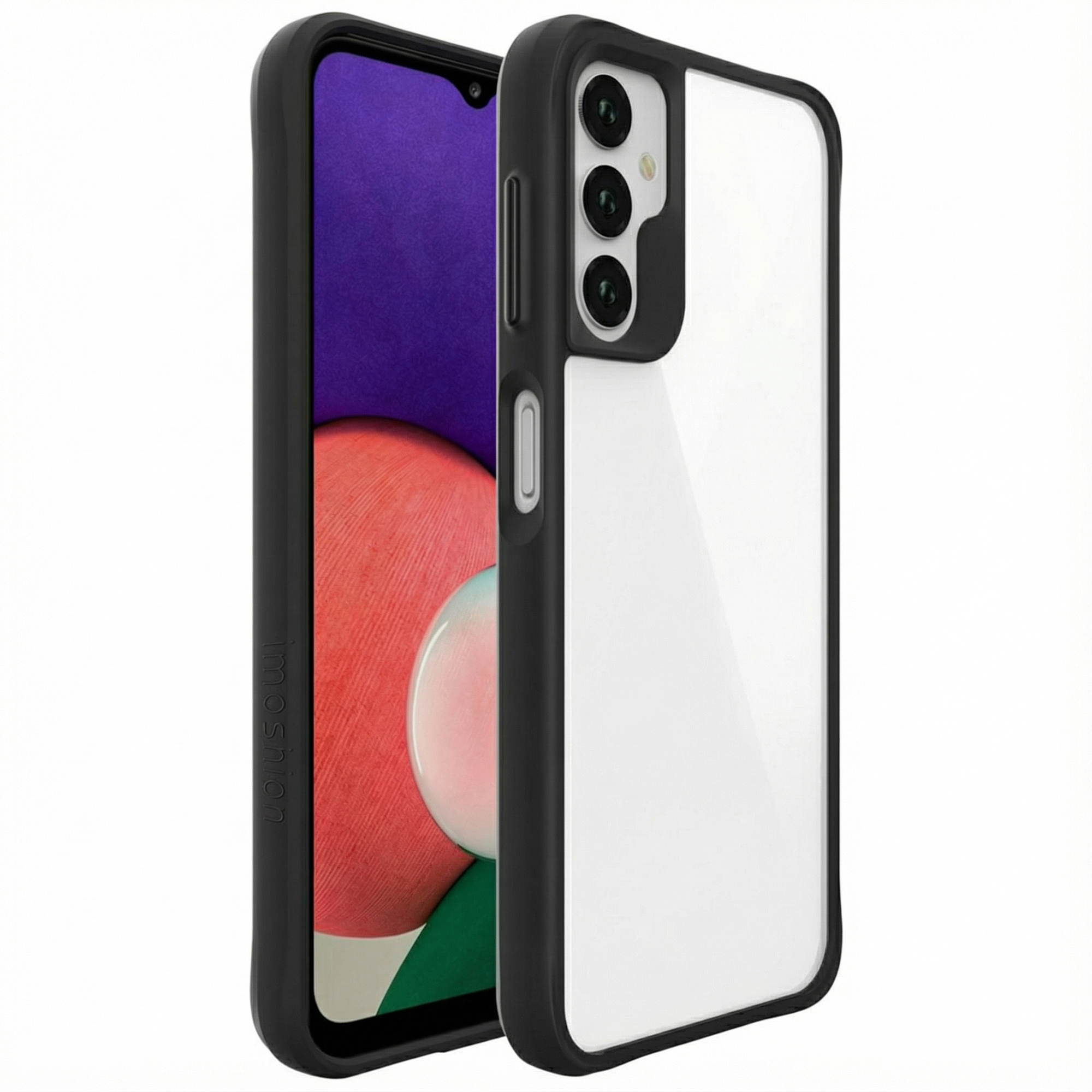 imoshion Rugged Hybrid Case für das Samsung Galaxy A14 (5G/4G) - Schwarz