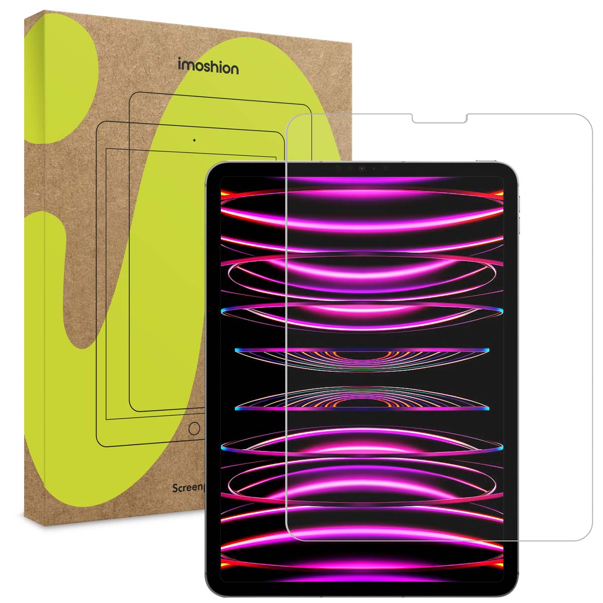imoshion Displayschutz aus gehärtetem Glas für das Apple iPad Pro 11 (2020 - 2022) / Air 5 (2022) / Air 4 (2020)